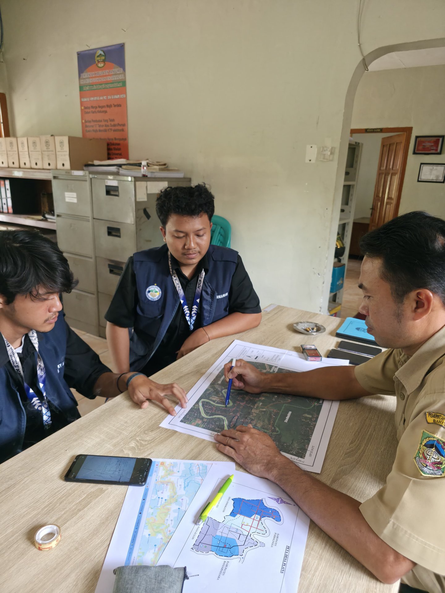 KKN Day 6 Desa Plana - piket desa dan fgd 1