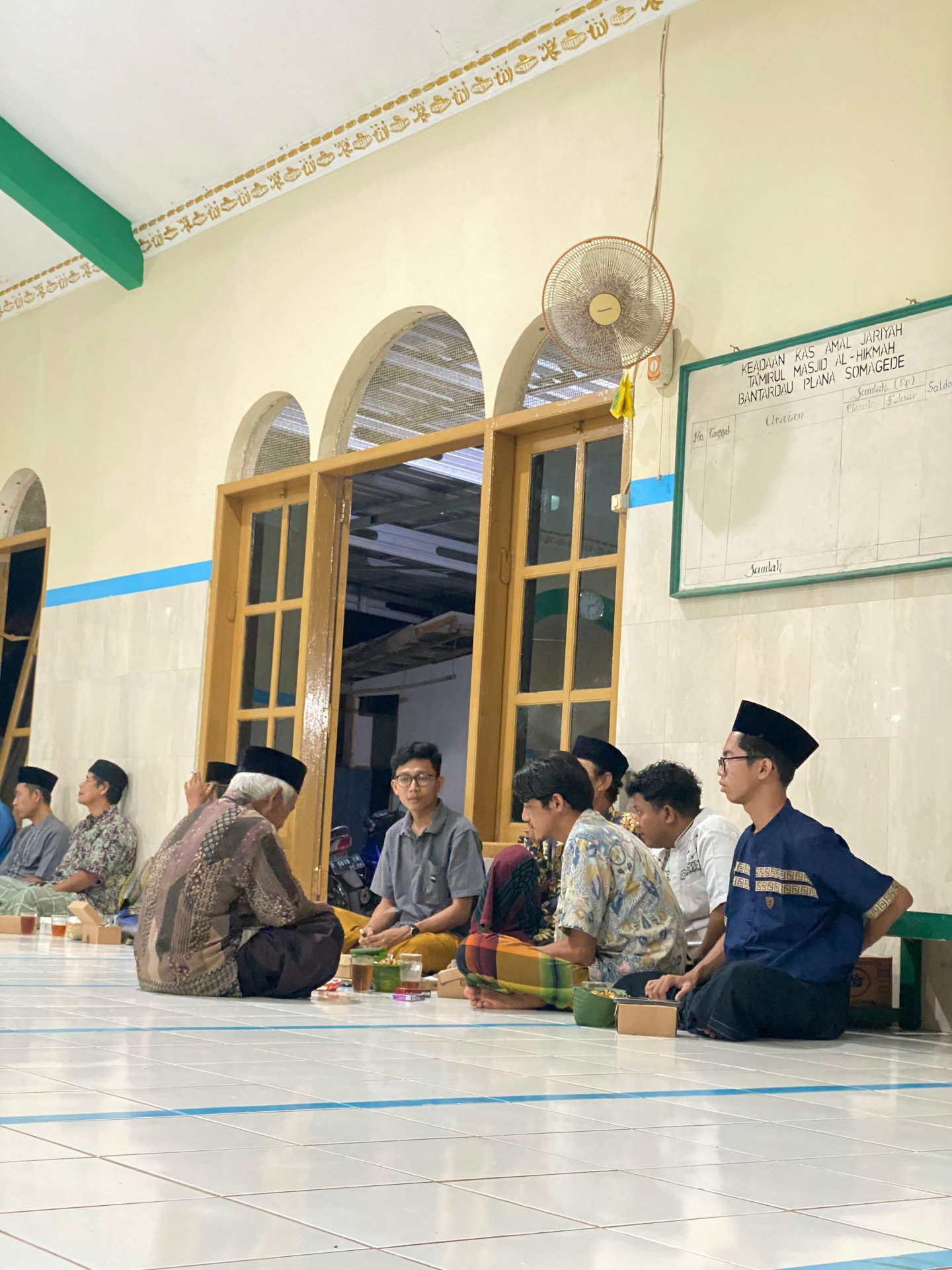 KKN Day 6 Desa Plana - Mengikuti pengajian Rajaban Desa