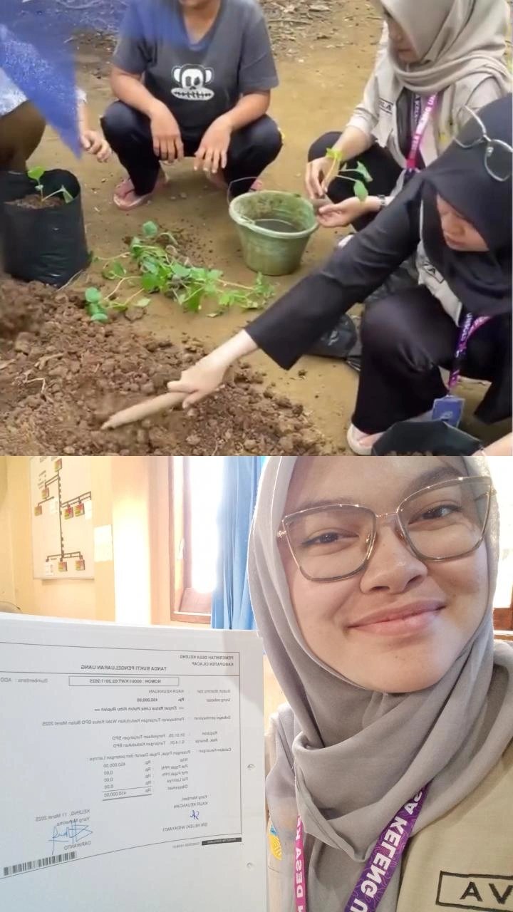 Pelaksanaan Pekarangan Produktif dan Kegiatan Administrasi Desa