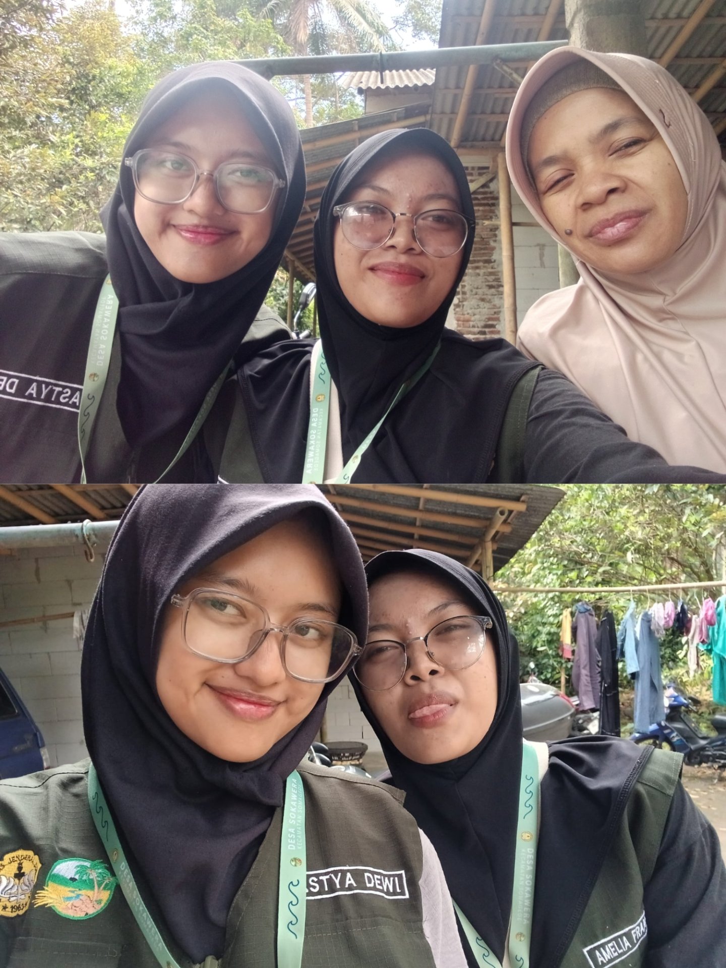 Membantu Pelayanan Posyandu