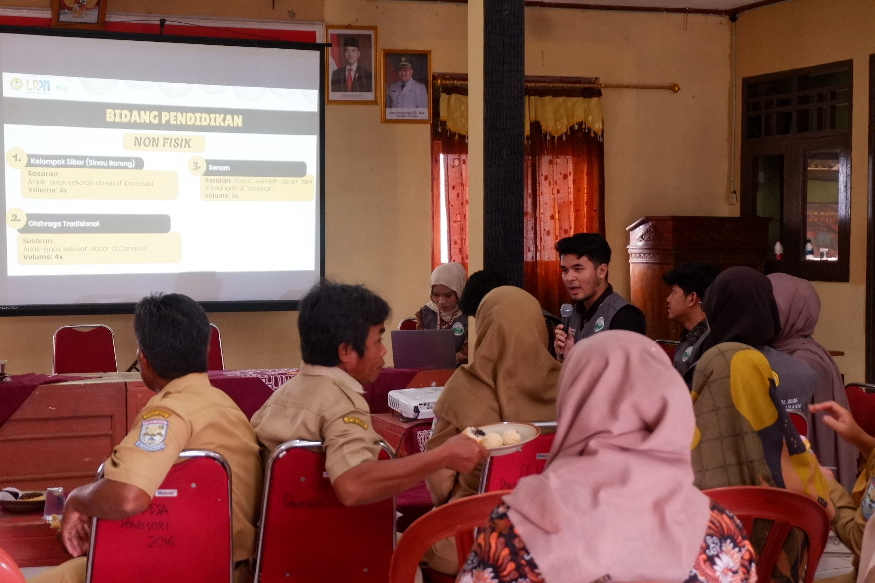Day-6: Pemaparan Program Kerja di Balai Desa Danasari