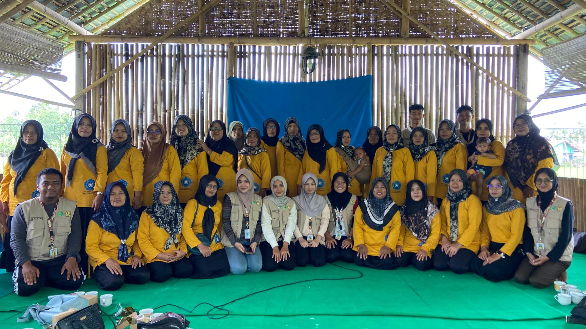 Day-7 sosialisasi galon tumpuk dan poc