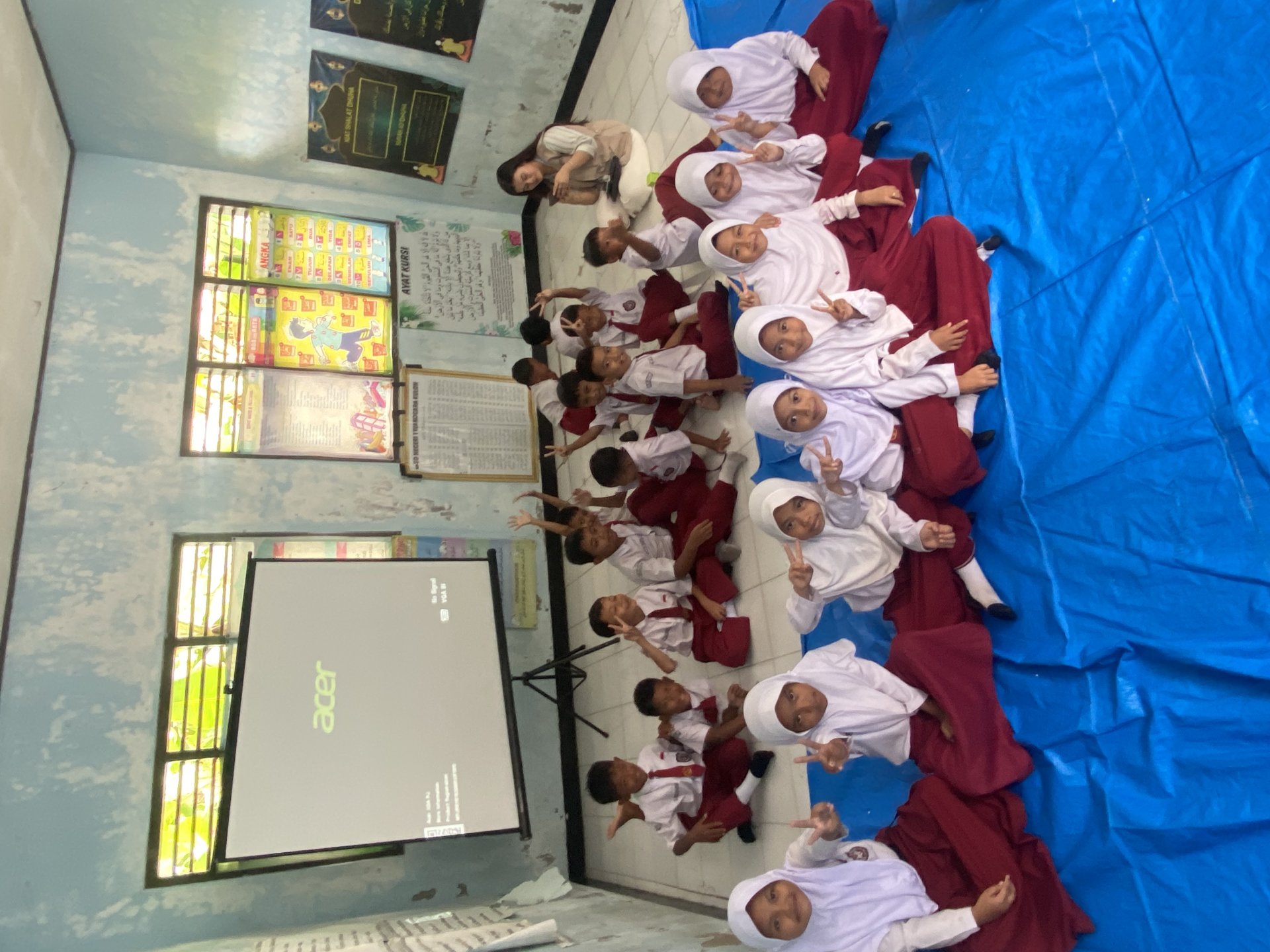 Pelaksanaan Kegiatan Sosialisasi PHBS Sekolah SD NEGERI WANOGARA KULON