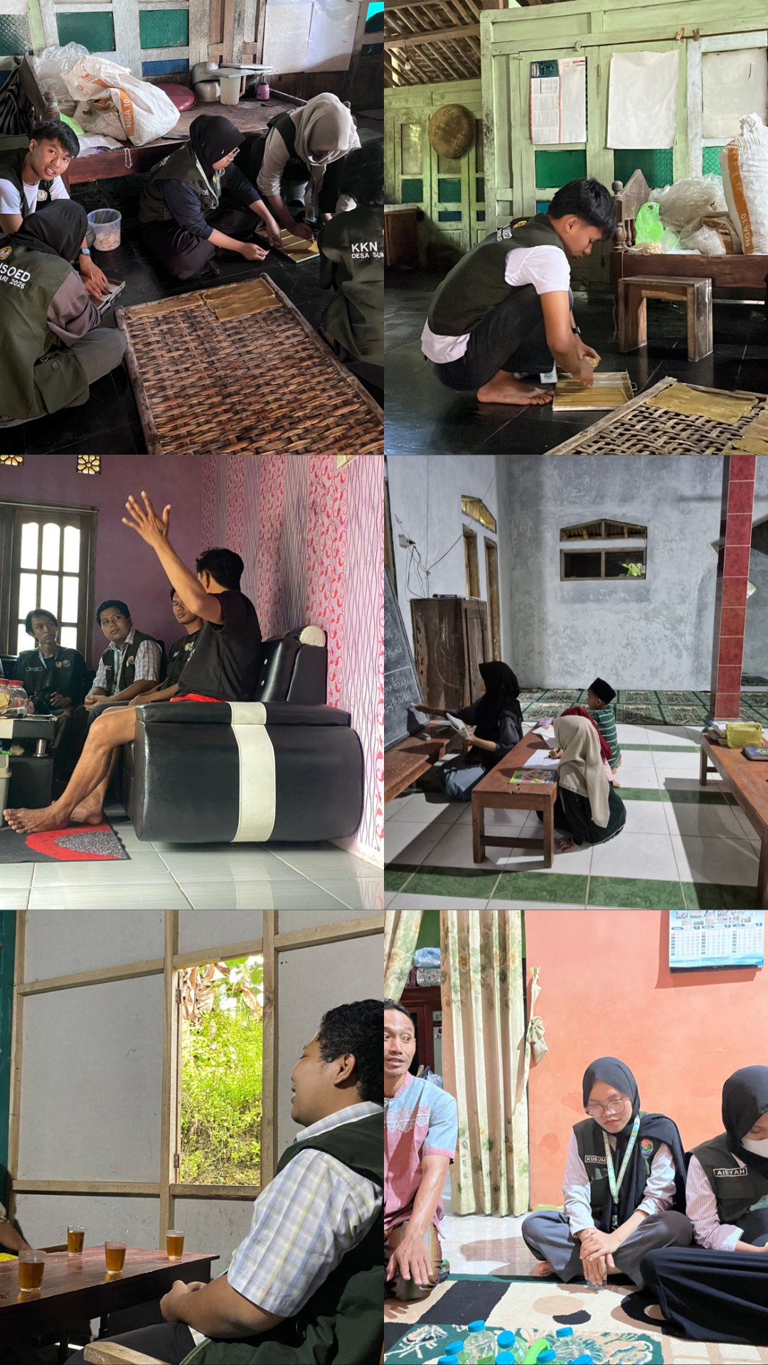 KKN Unsoed Desa Sumbersari Day 6 senin, 12 Januari 2025