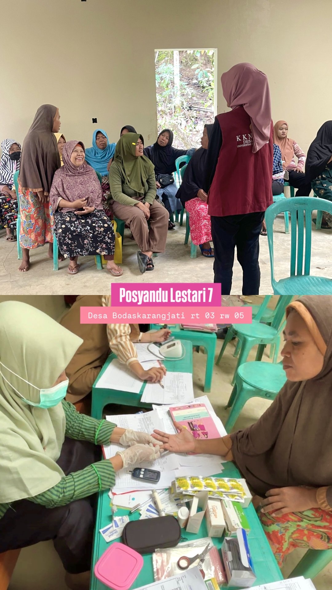 POSYANDU LESTARI 7 DAN SOSIALISASI GIZI SEIMBANG