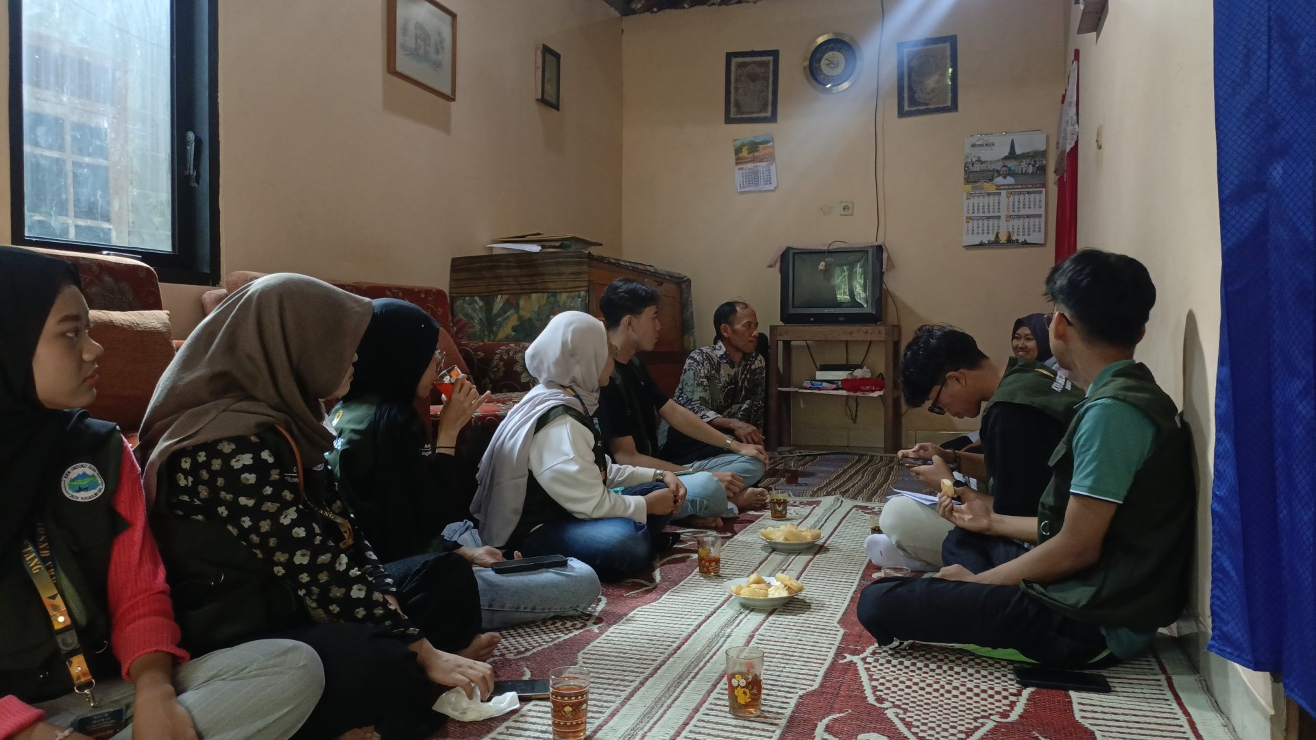 Berkunjung ke rumah KWT RT 03 RW 03 Kelurahan Wadaslintang