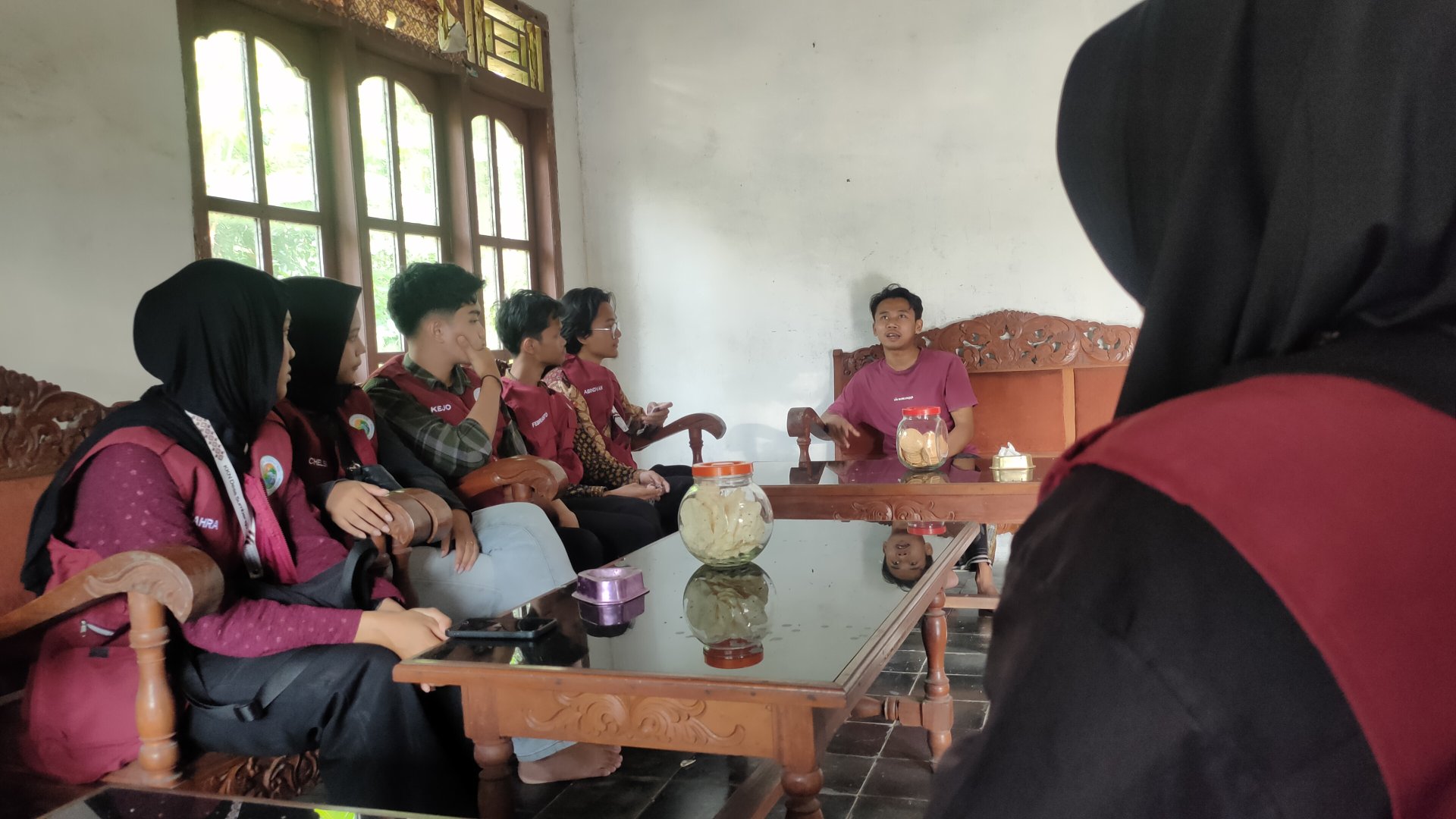 Day 7. Mengunjungi ketua TPQ desa Sumberejo