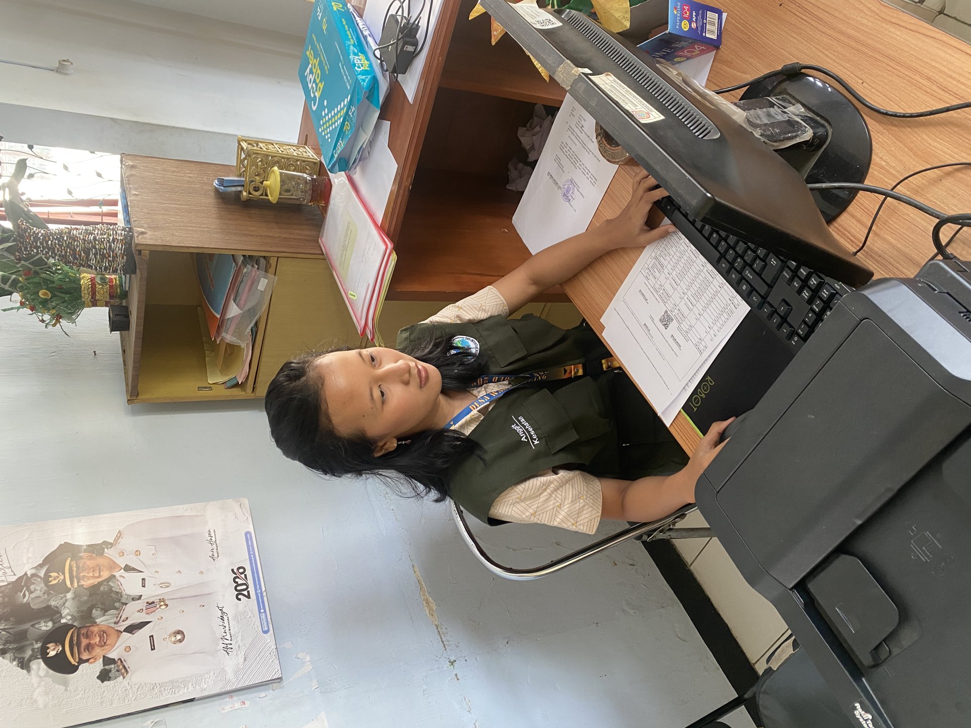 Piket Kelurahan Wadaslintang