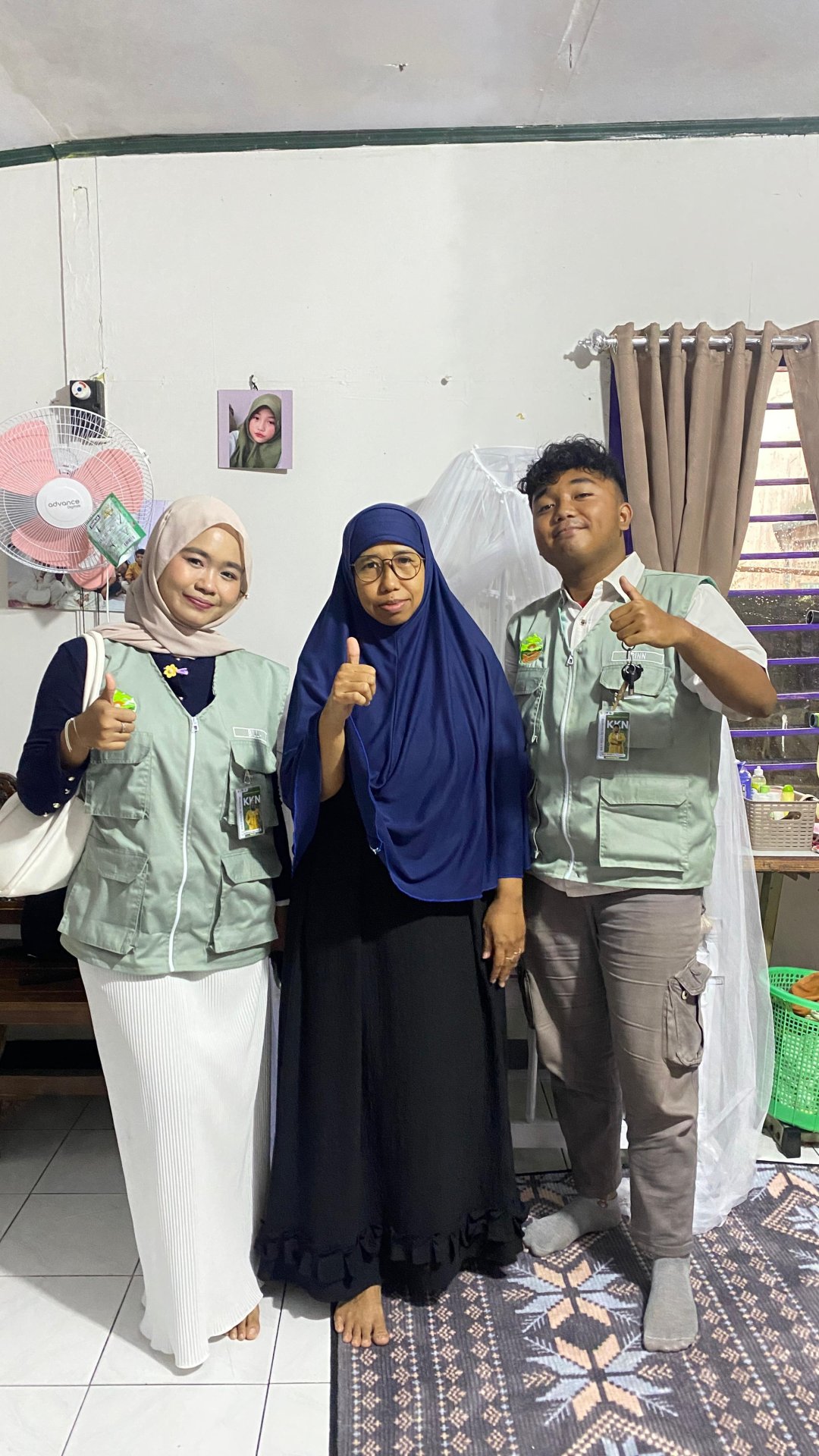 Koordinasi dengan Ketua RT 7 Dusun 1