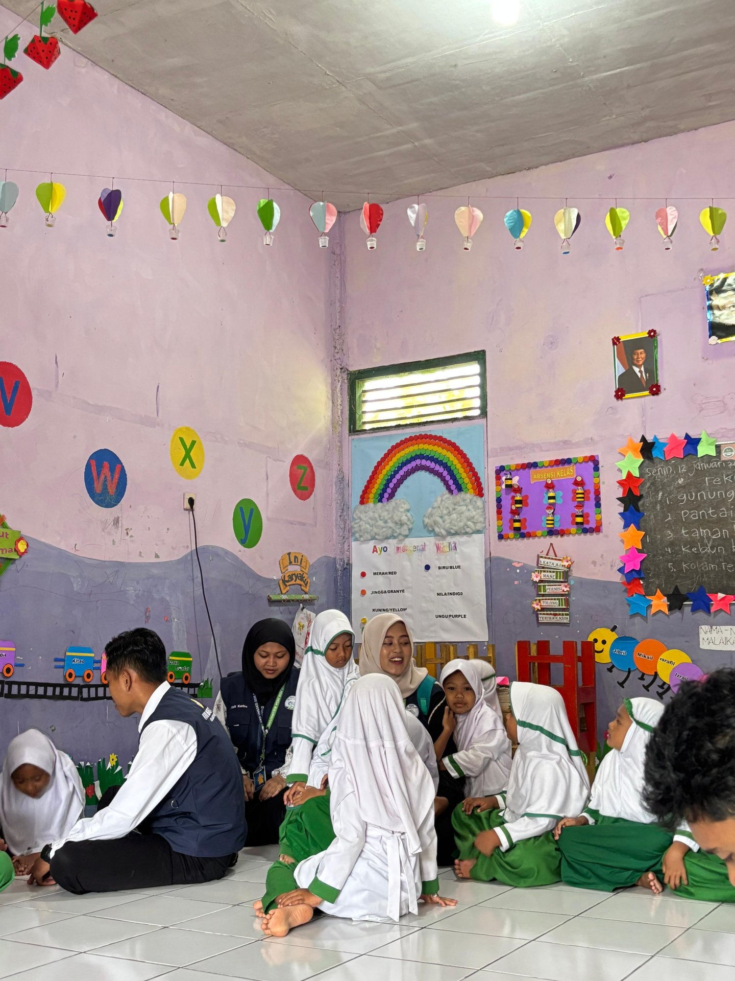 Apel dan Belajar Bersama RA Tarbiyatul Athfal