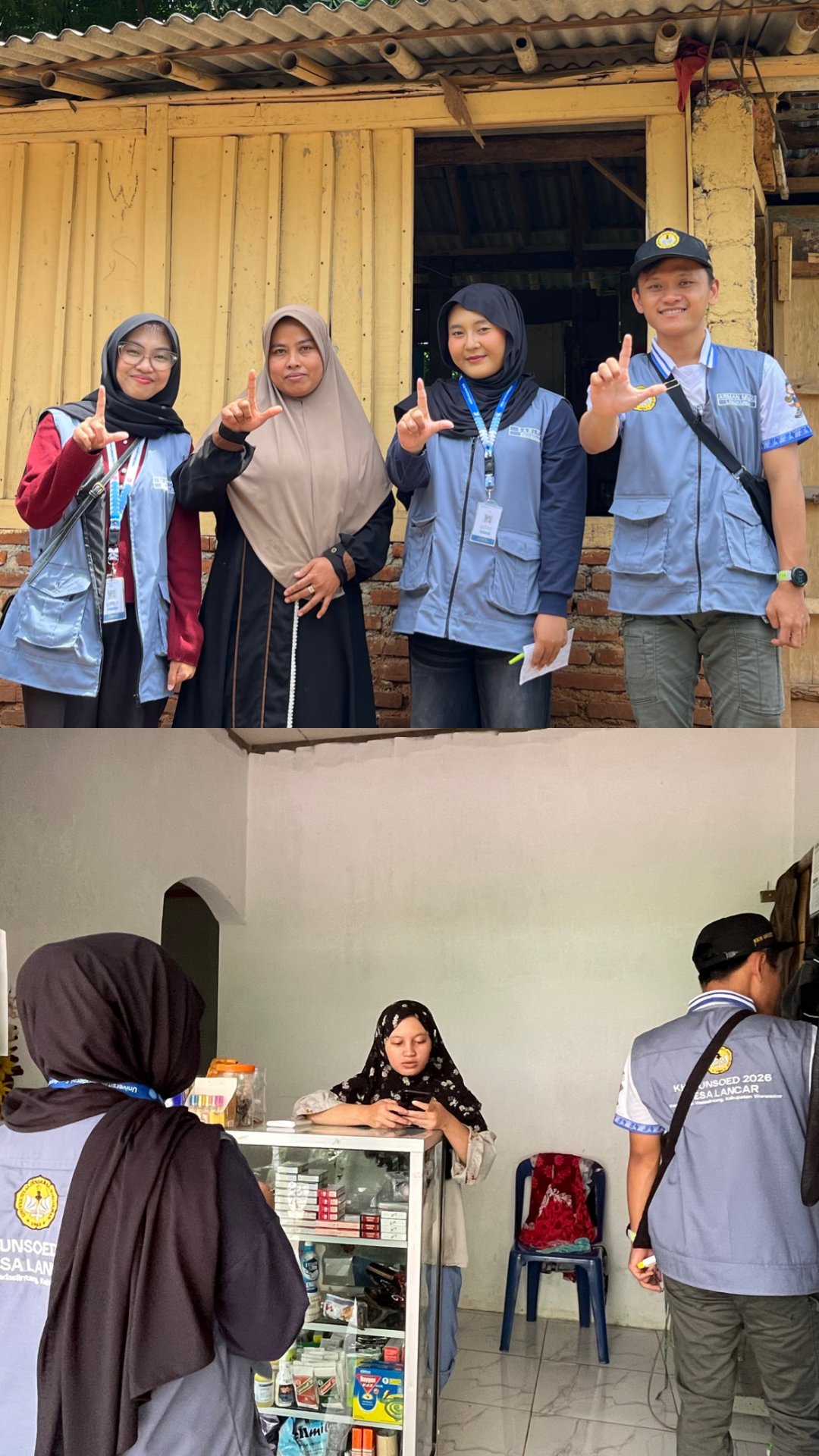 Mahasiswa KKN Desa Lancar melakukan Inventarisasi UMKM yang ada di Desa Lancar