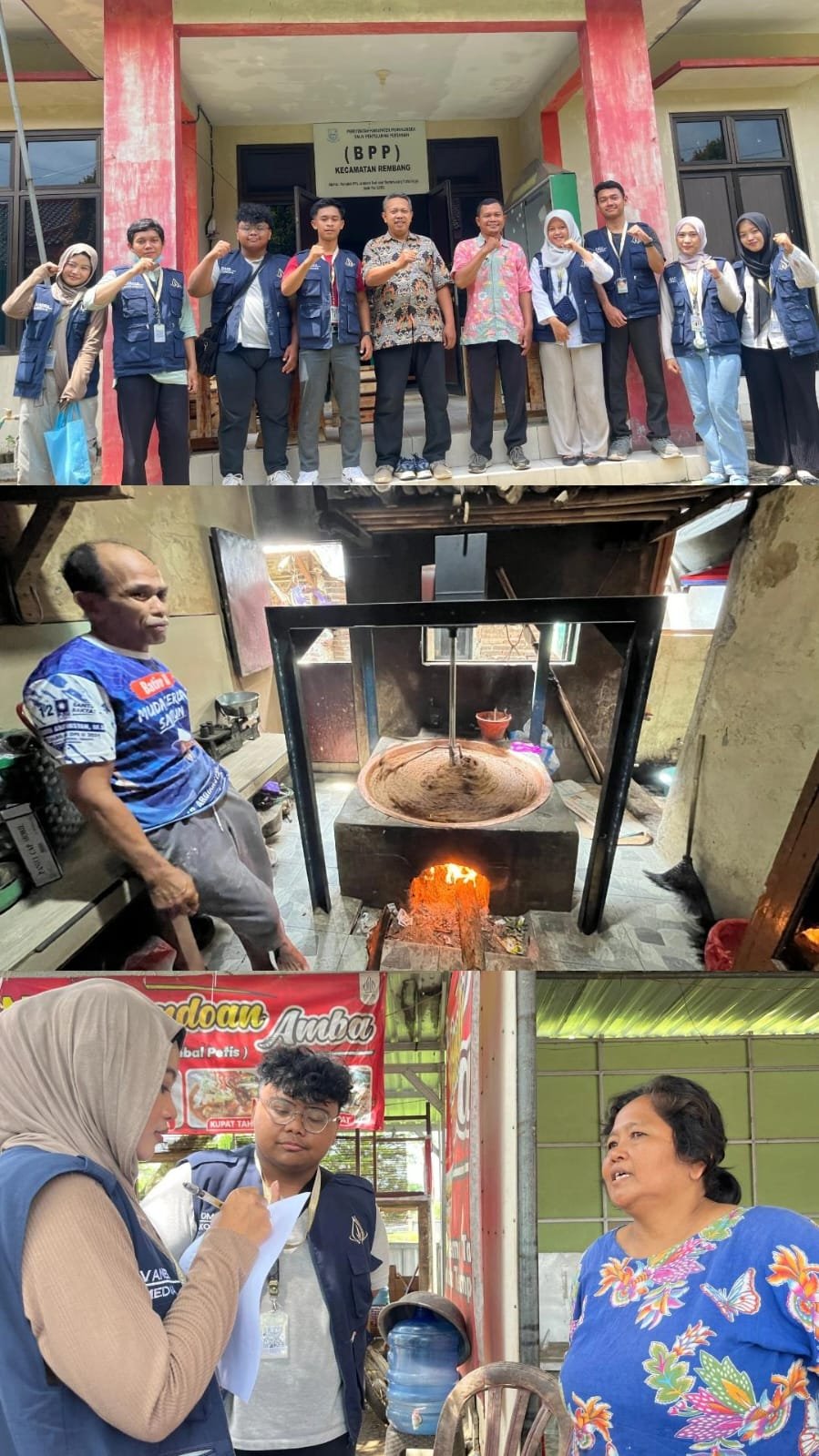 melakukan kegiatan program kerja ekonomi