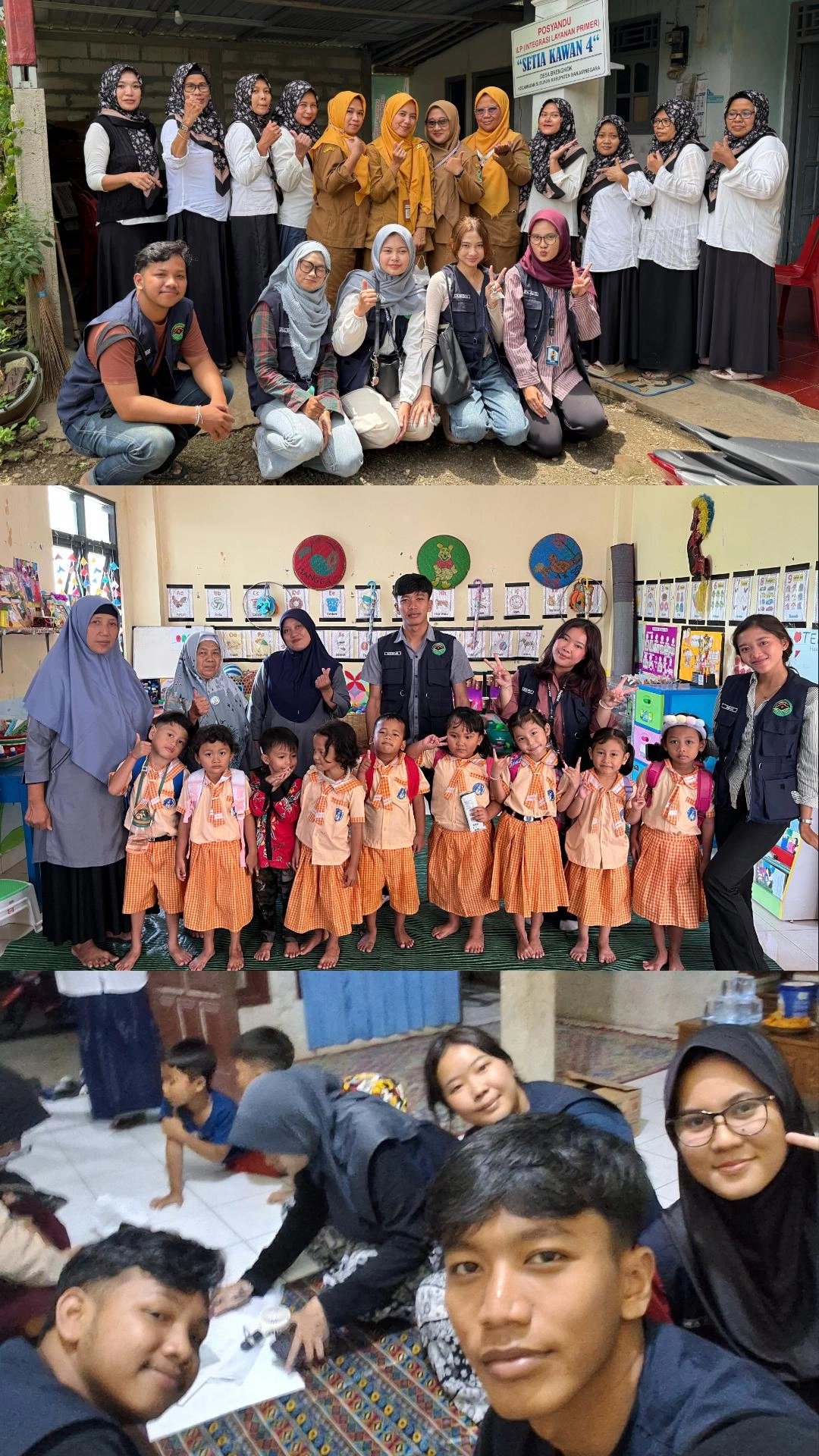 Hari ke 7: Pendampingan PAUD, Posyandu Balita dan Lansia, serta Cek Gula Darah