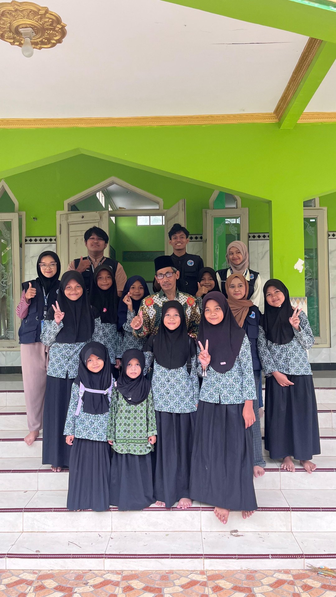 KEGIATAN NGAJU RUTIN TPQ BAITUL HUDA