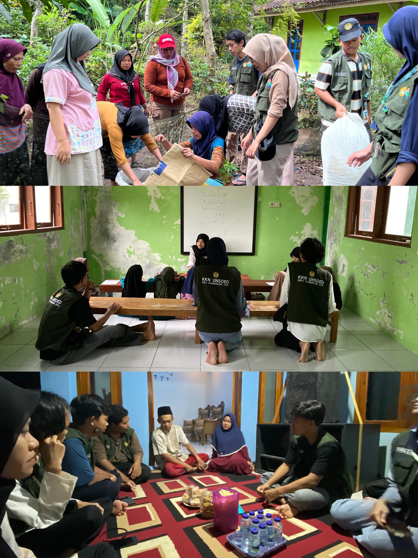 Kegiatan Hari Ketujuh KKN Unsoed 2026 di Desa Sumbersari, Kecamatan Wadaslintang, Kabupaten Wonosobo - 13 Januari 2026