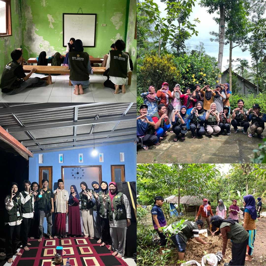 Kegiatan KKN Desa Sumbersari, Kec. Wadaslintang, Kab. Wonosobo, 13 Januari 2026