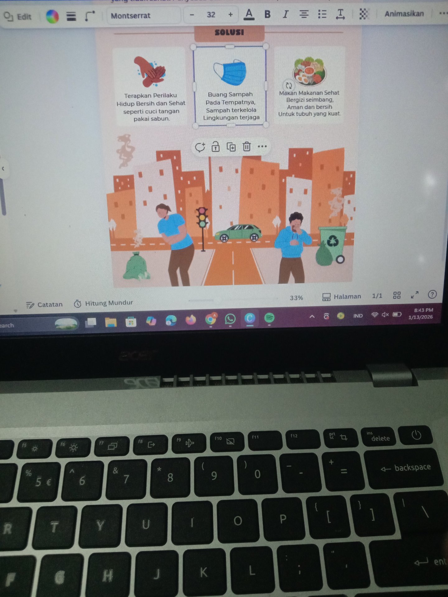 Bikin ppt tentang PHBS