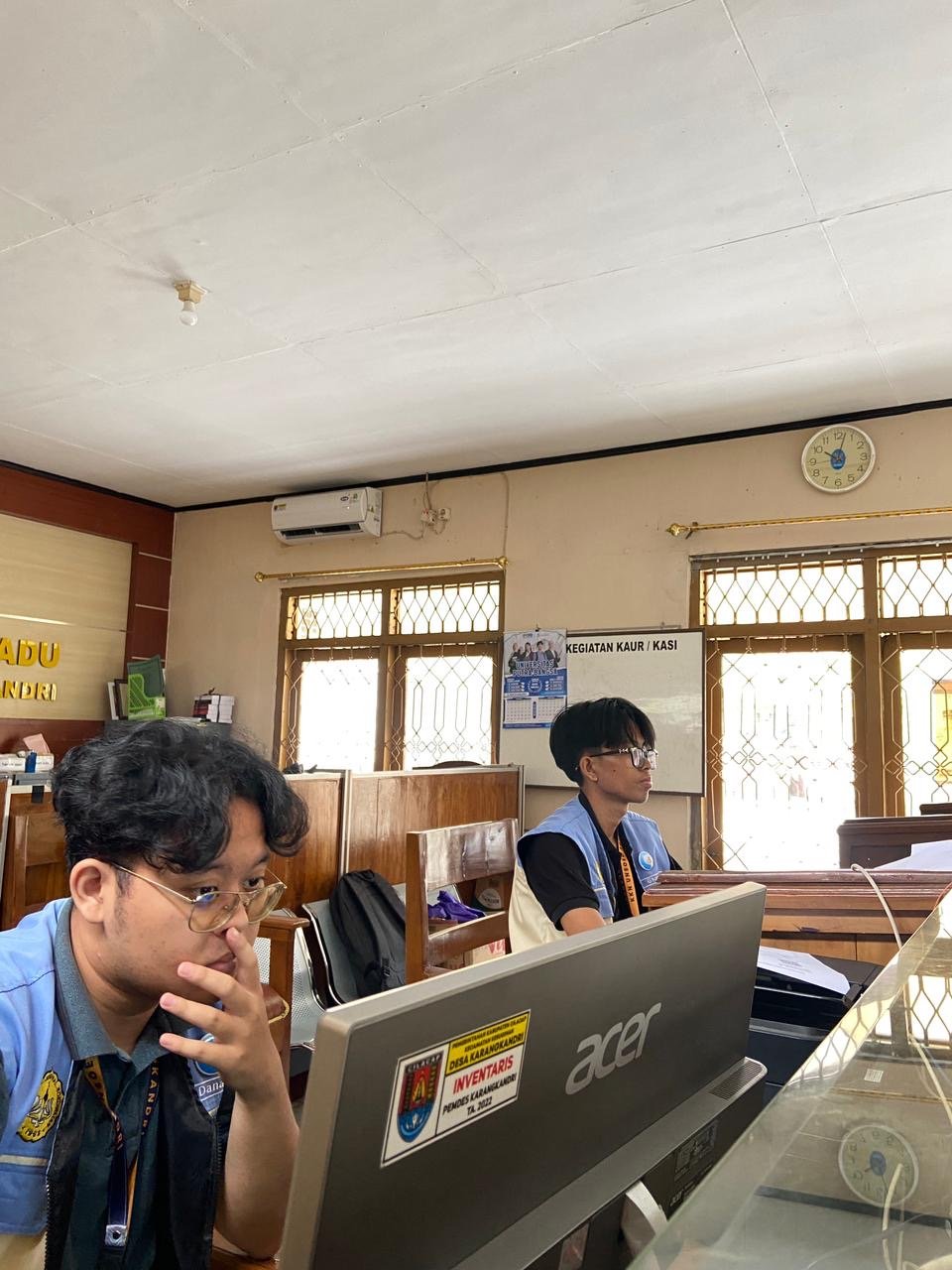 Piket Administrasi Desa