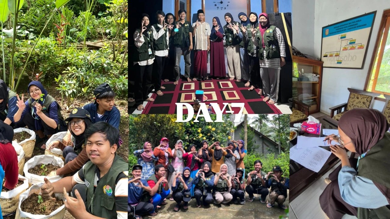 DAY 7 KKN DESA SUMBERSARI KECAMATAN WADASLINTANG KABUPATEN WONOSOBO - 13 JANUARI 2026
