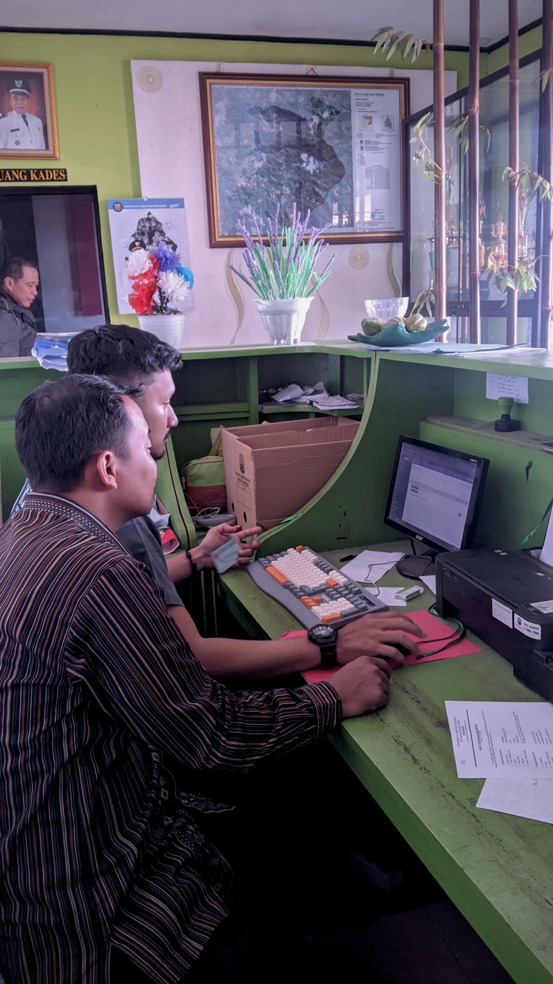 Program Piket Rutinan di Balai Desa