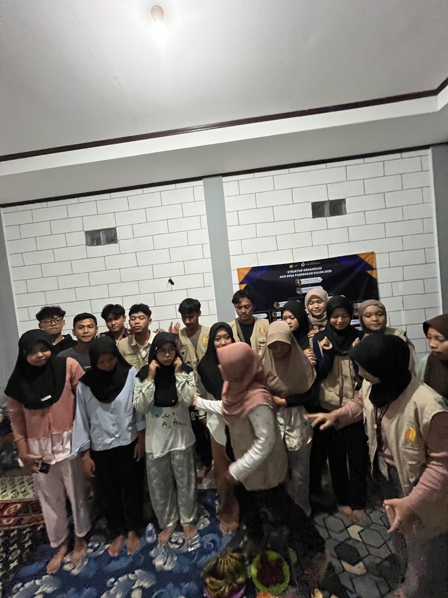 Silaturahim ke Posko desa Panerusan Kulon