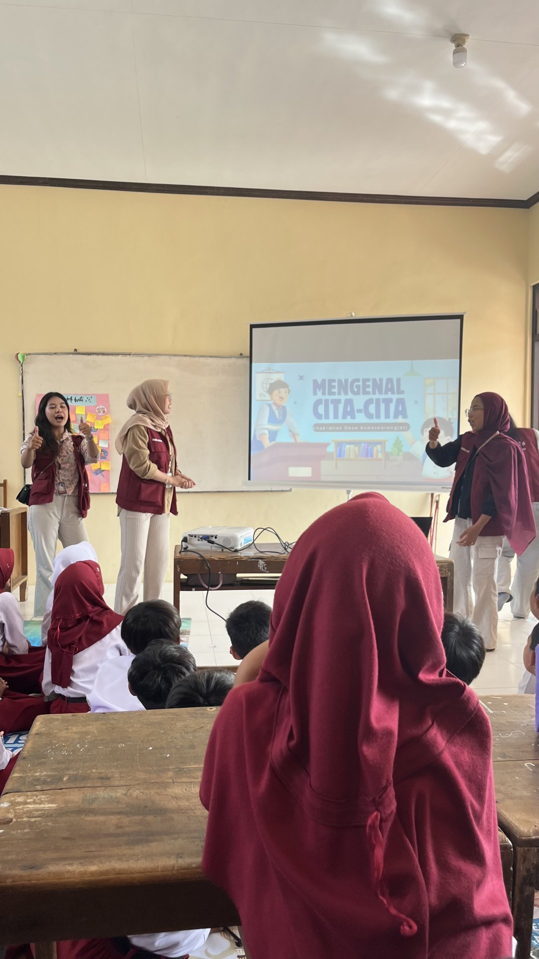 Sosialisasi Pentingnya Cita-Cita SD Negeri 2 Bodaskarangjati
