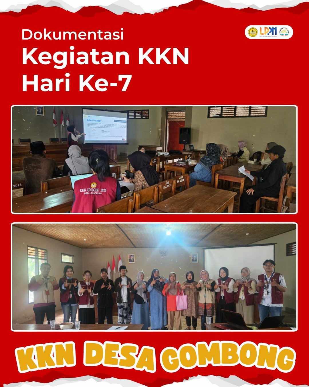 KKN DAY-7 Sosialisasi Pendampingan Sertifikat Halal dan NIB