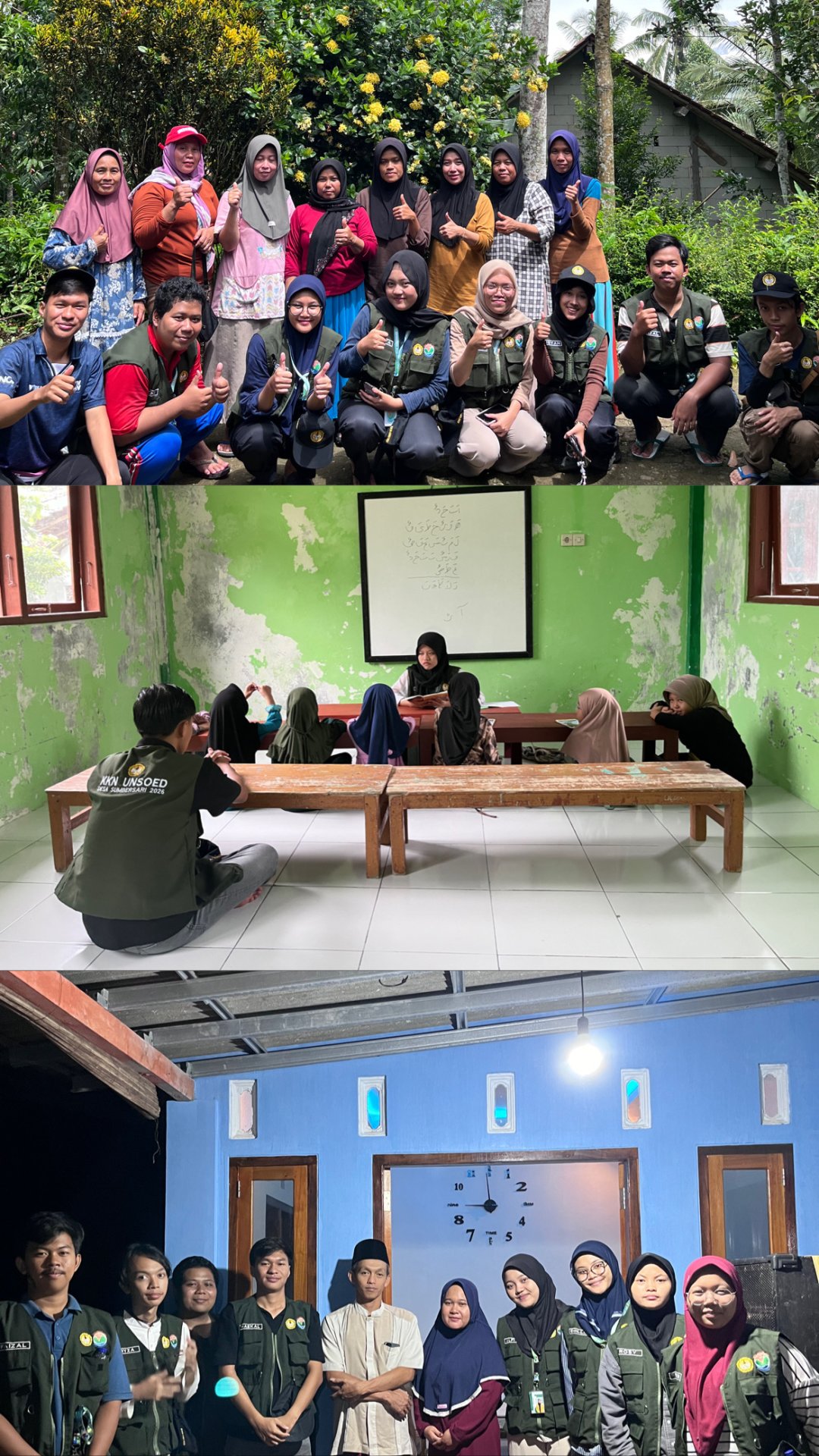 KKN Unsoed Desa Sumbersari Day 7 Selasa, 13 Januari 2025