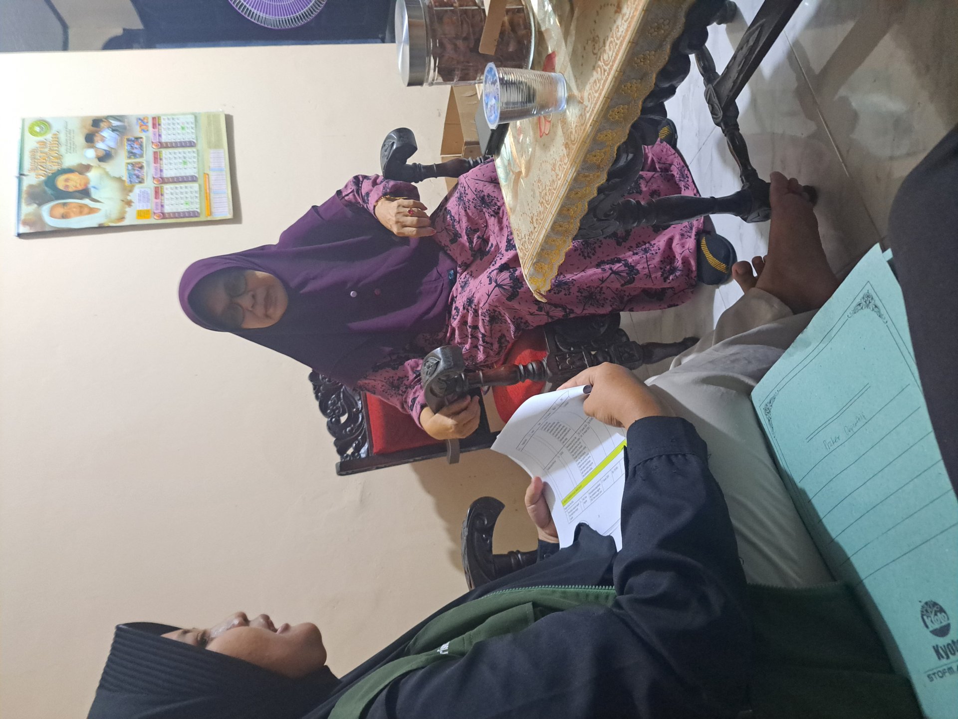 Koordinasi Persiapan Proker Bersama Ketua PKK