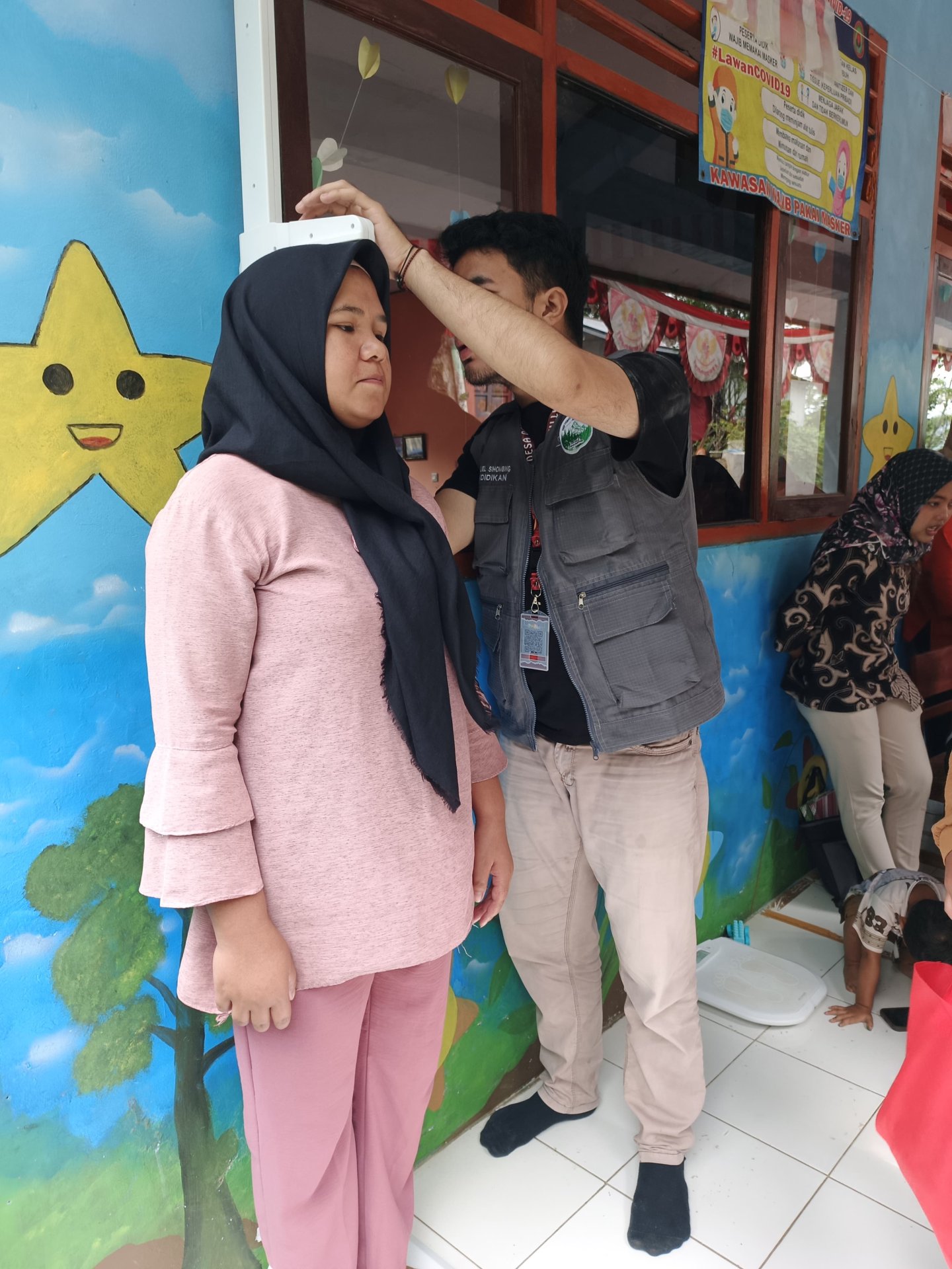 Day-7: Kunjungan ke Sekolah dan Mendampingi Posyandu