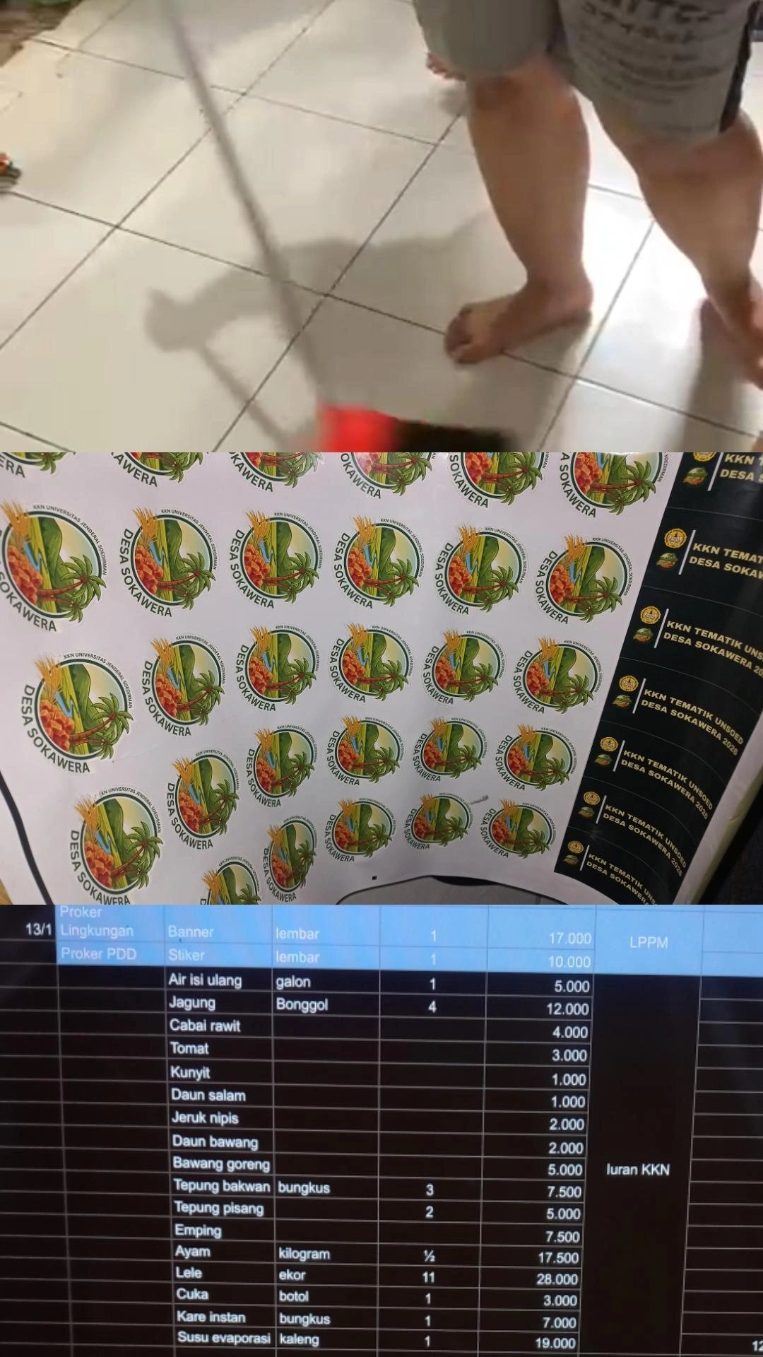 Kegiatan KKN Desa Sokawera 2026 hari ke-7