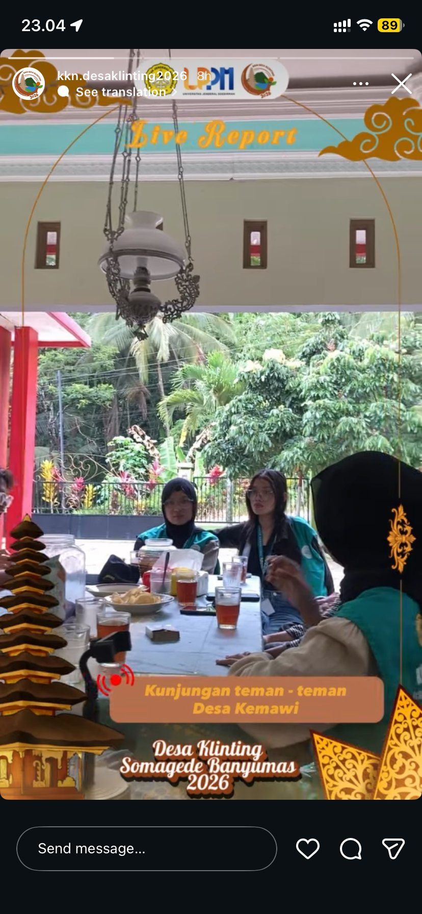 sarasehan dengan kkn lain