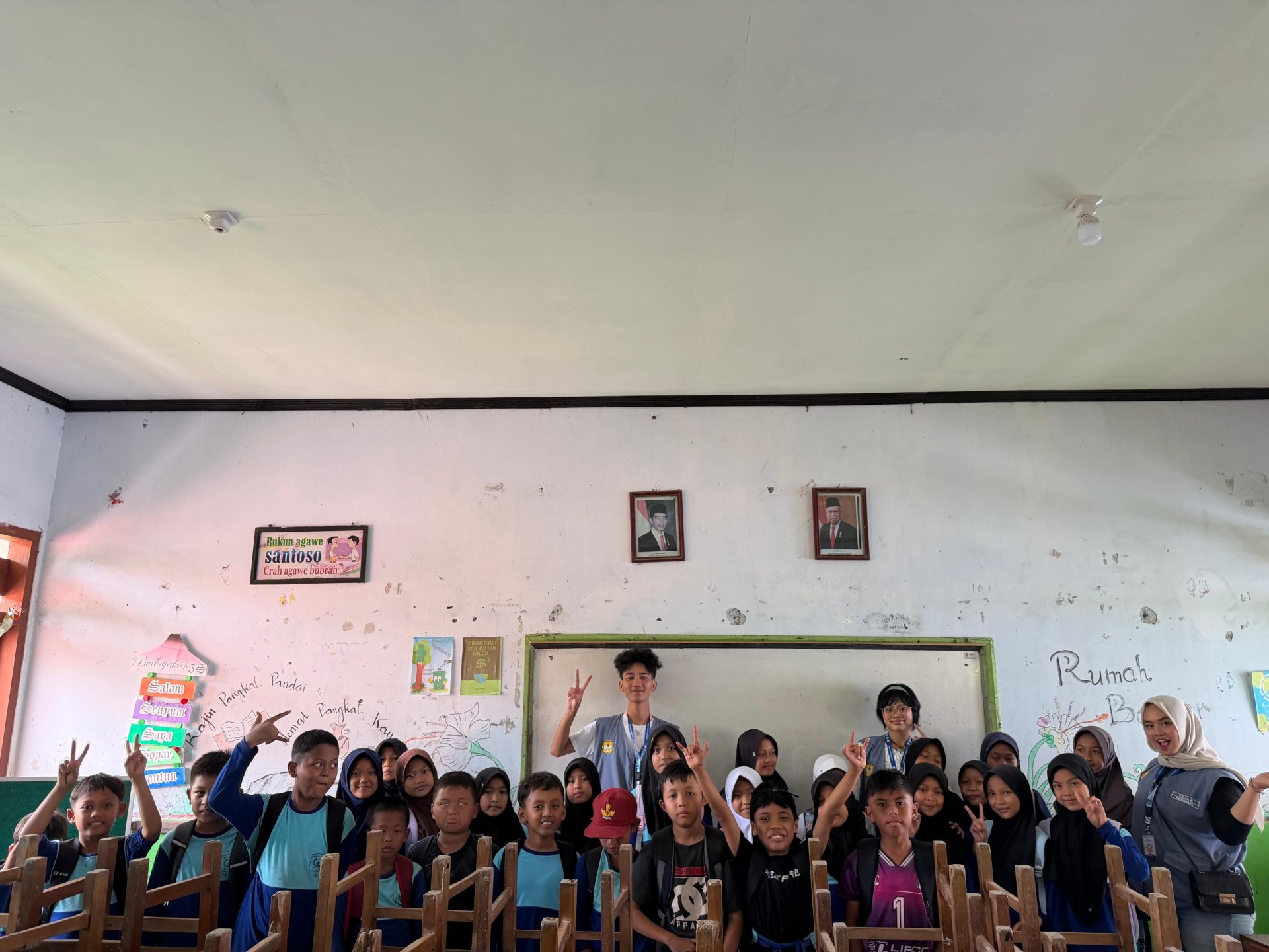 Day 6 - Pembelajaran bersama siswa SDN 1 Lancar