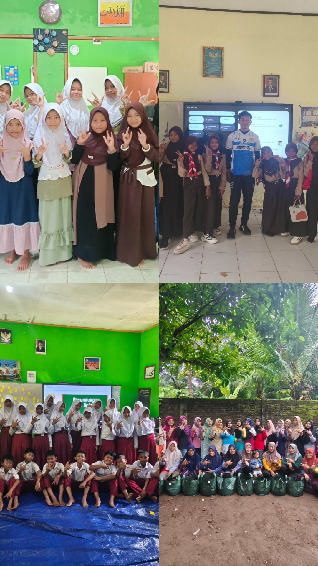 Hari 7.8  (Sinergi Kegiatan Mahasiswa Bersama Instansi Pendidikan dan Masyarakat Desa Kemranggon)