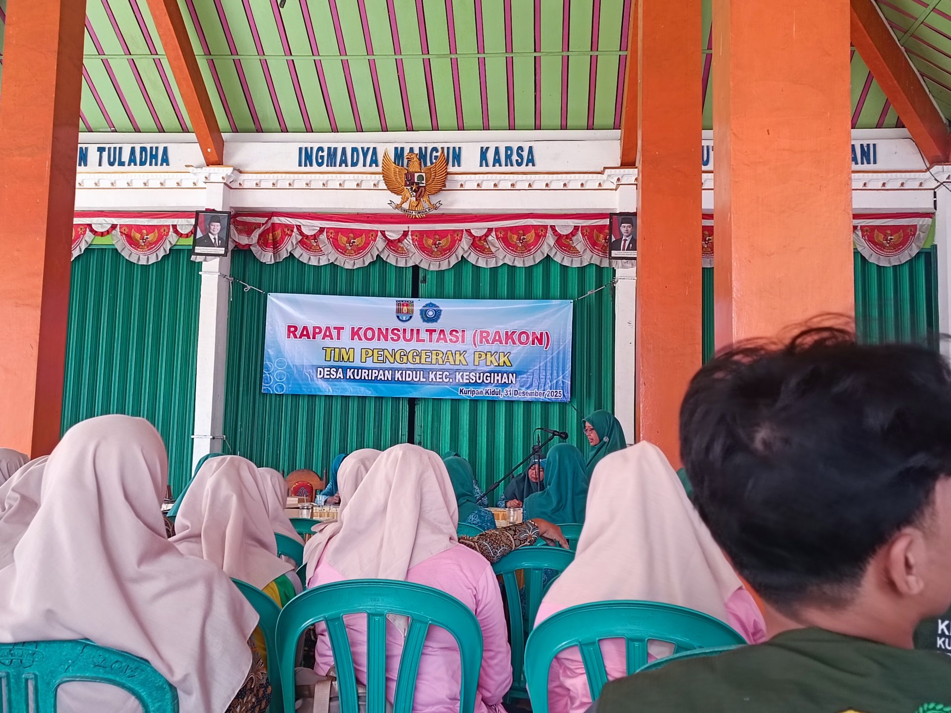 Kegiatan Rapat Konsultasi Tim Penggerak PKK Desa Kuripan Kidul