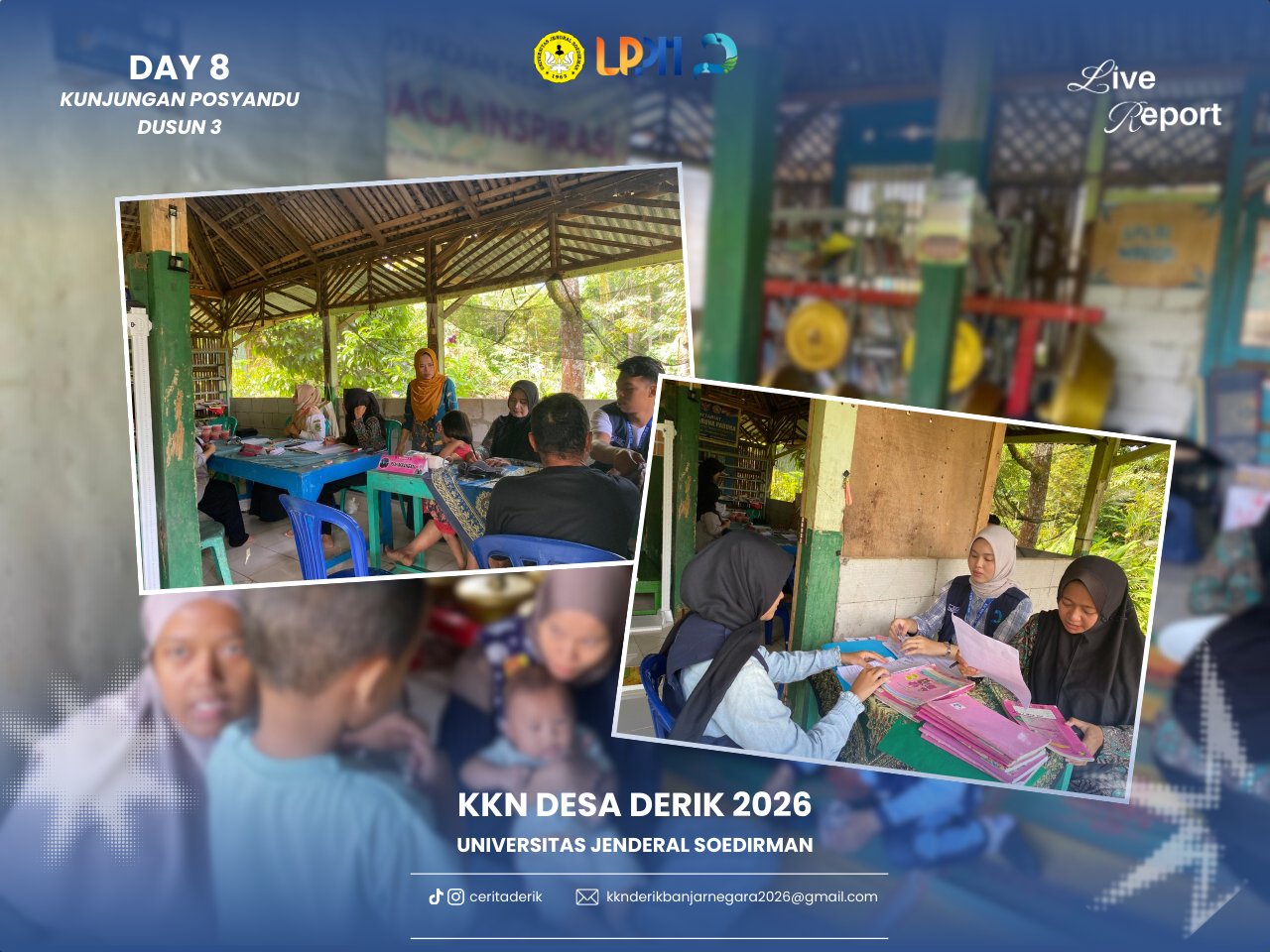 Day 8 – Kunjungan Posyandu Dusun 3 Desa Derik