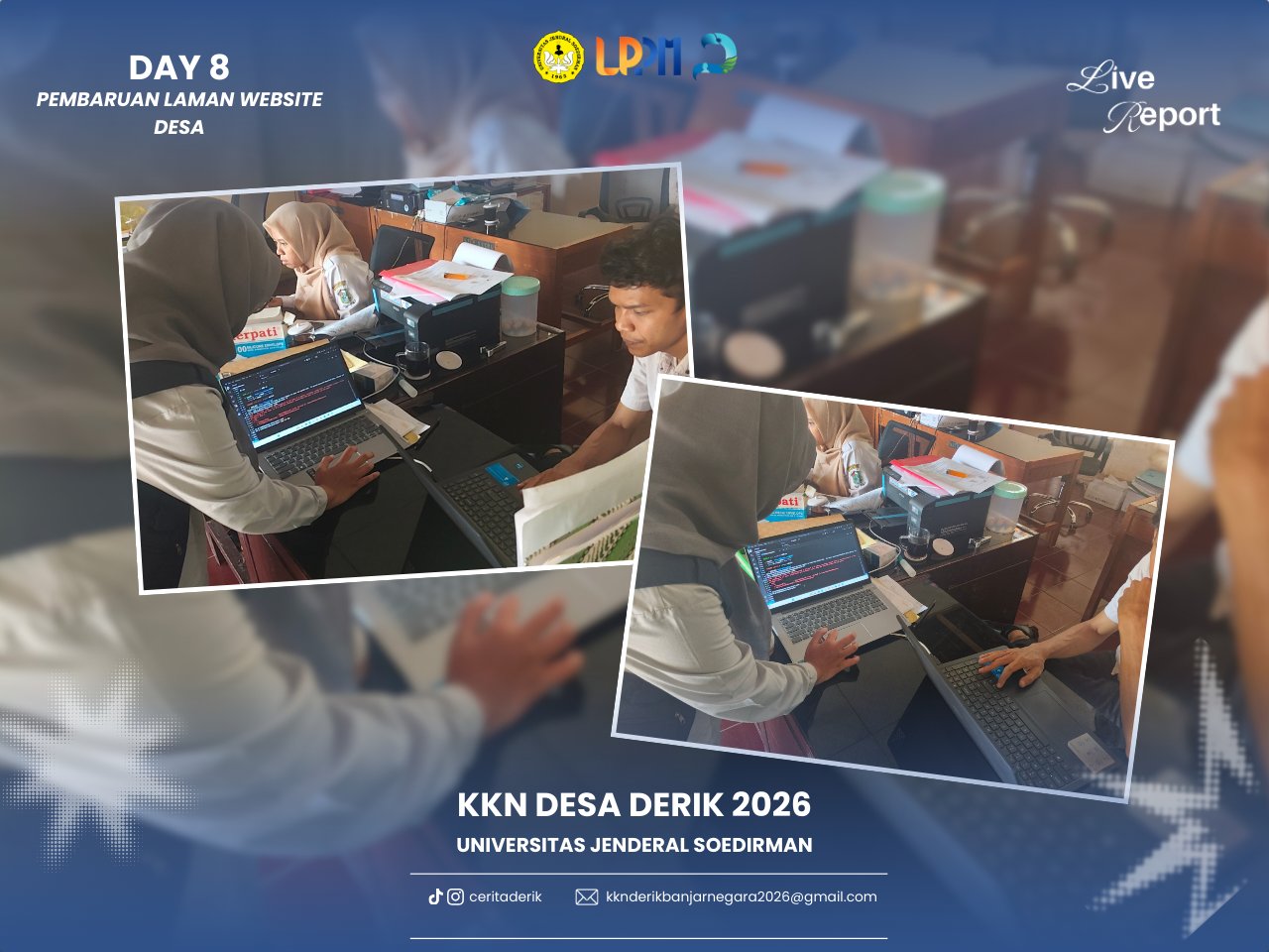 Day 8 – Pembaruan Laman Website Desa