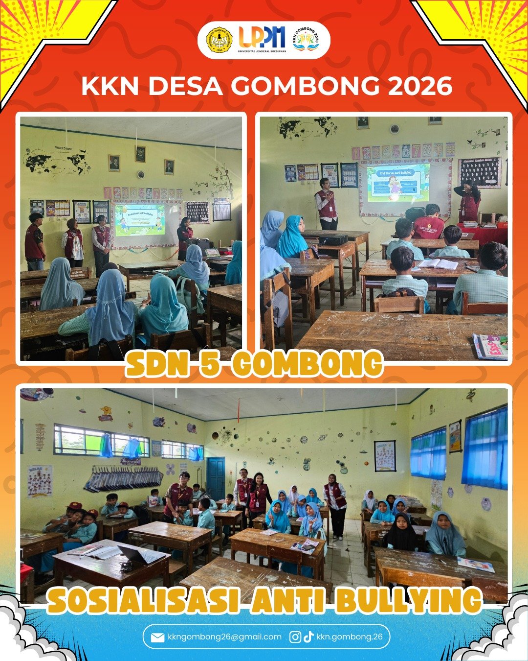 Sosialisasi Anti-Bullying di SD 05 Gombong