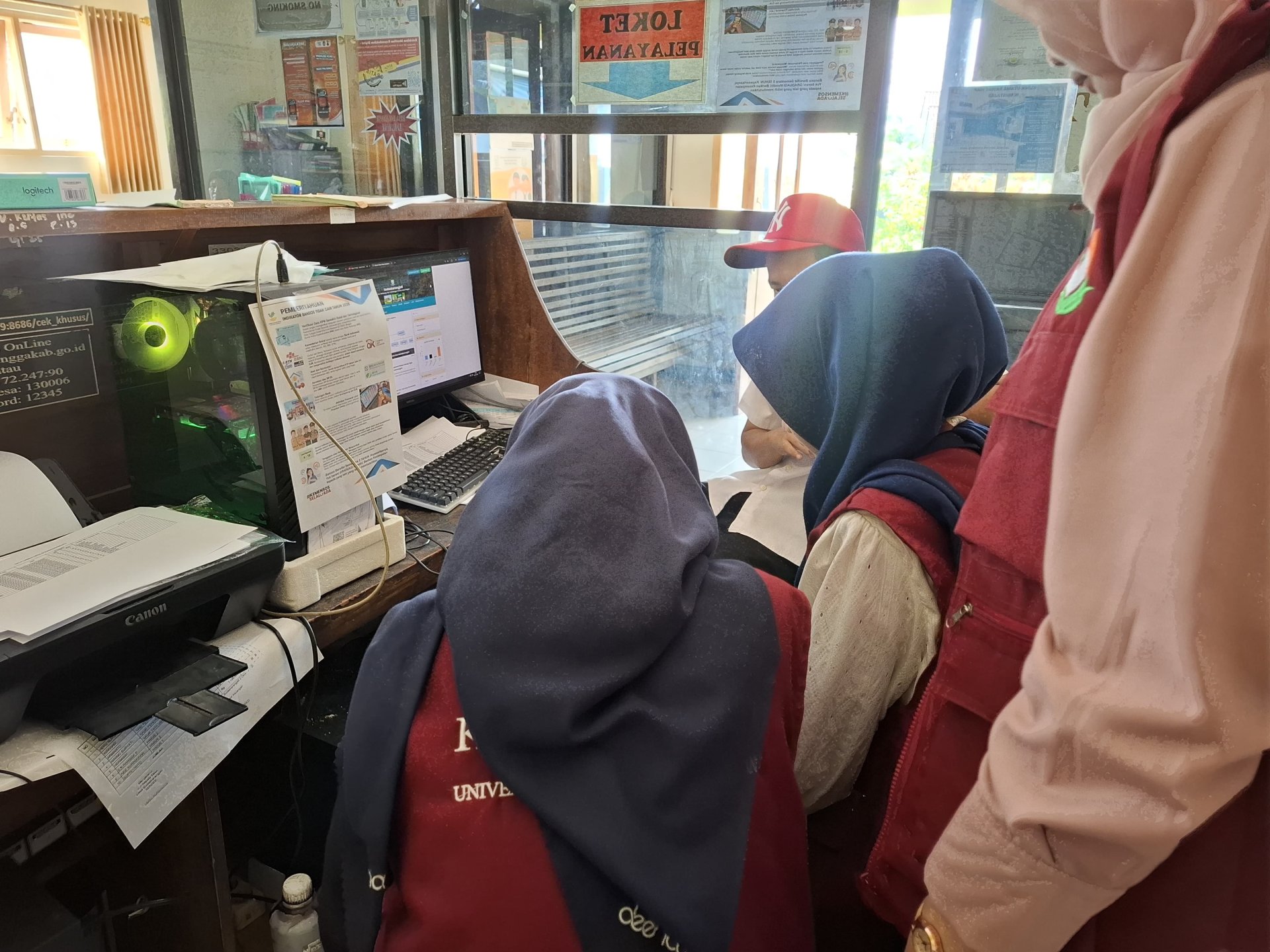 Perpustakaan digital Desa Bodaskarangjati
