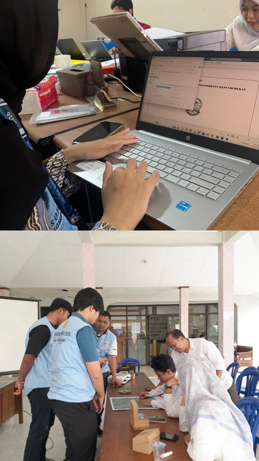 Kegiatan Piket Balai Desa dan Pelaksanaan FGD Peta Administrasi serta Risiko Kebencanaan