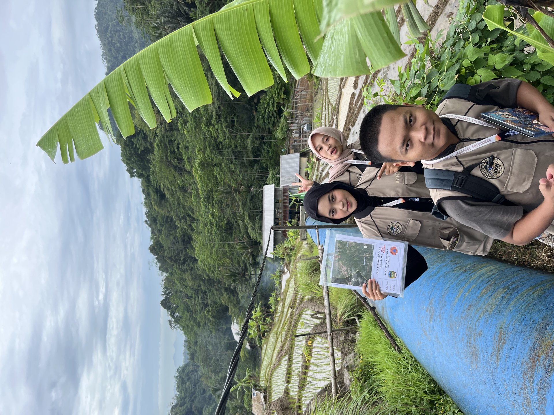 Survei lokasi Rawan longsor dan tanah bergerak