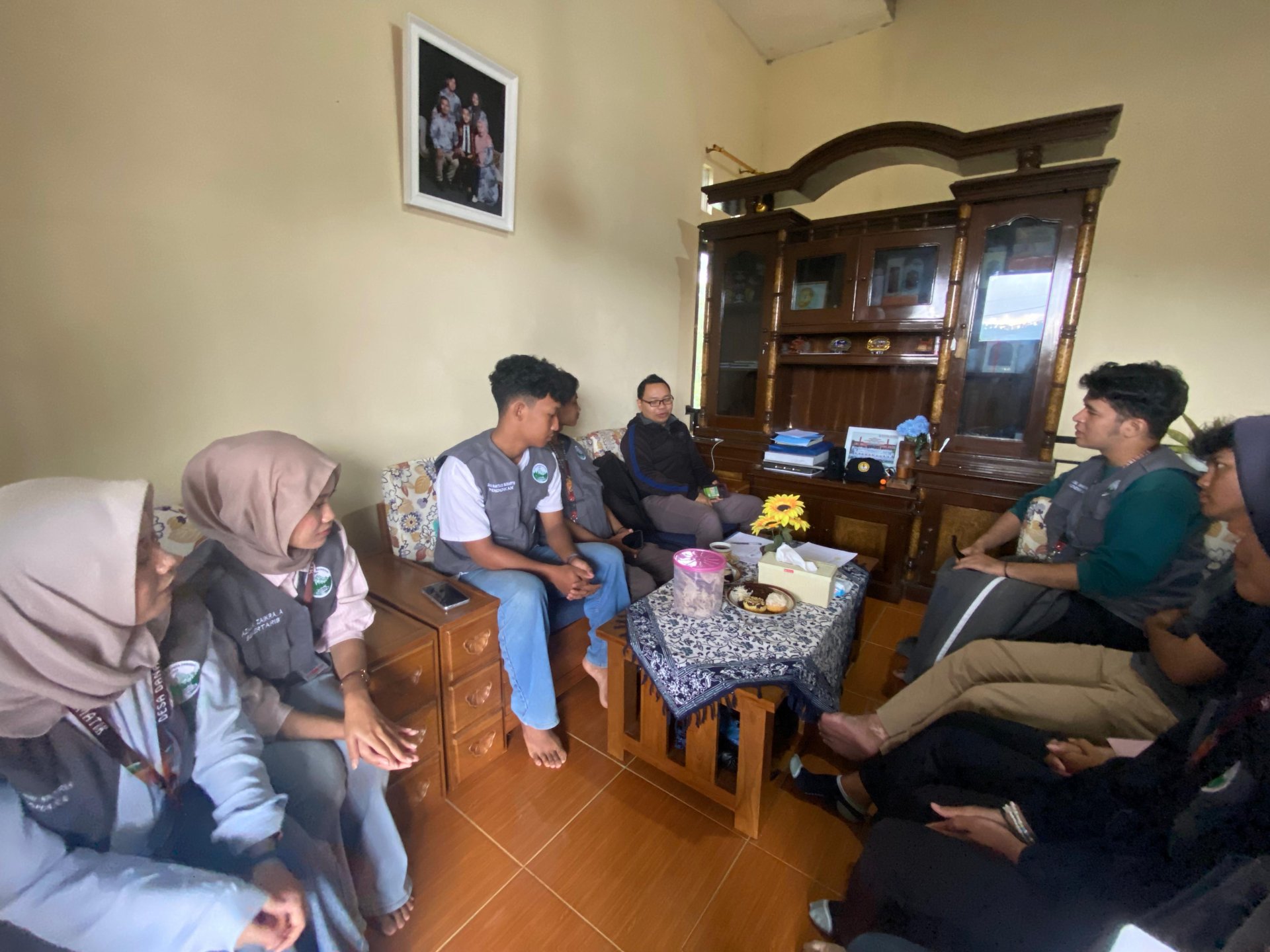 Kunjungan DPL ke Posko KKN Danasari