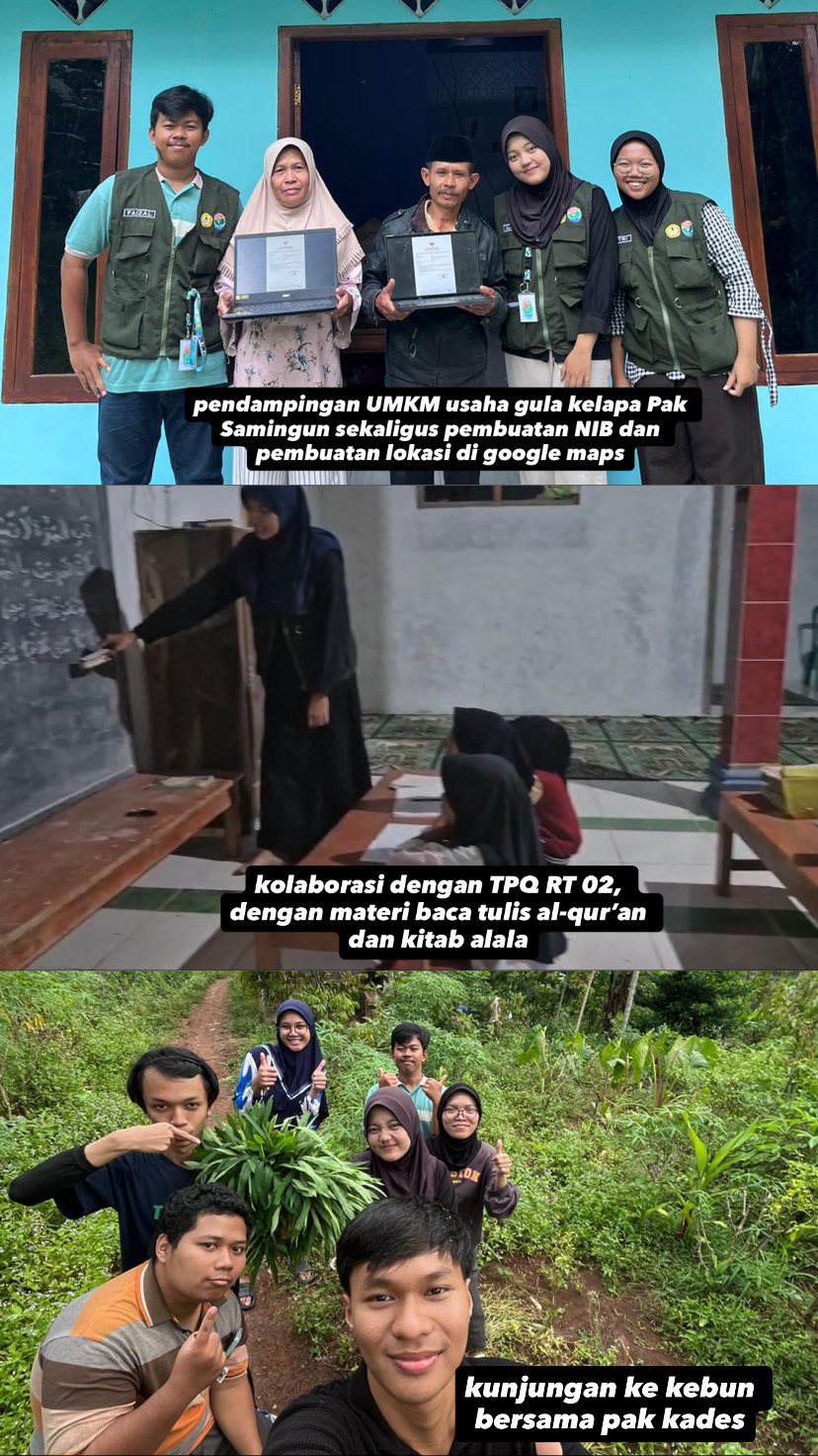 KKN Desa Sumbersari, Kec.Wadaslintang, Kab.Wonosobo- 14 Januari 2026