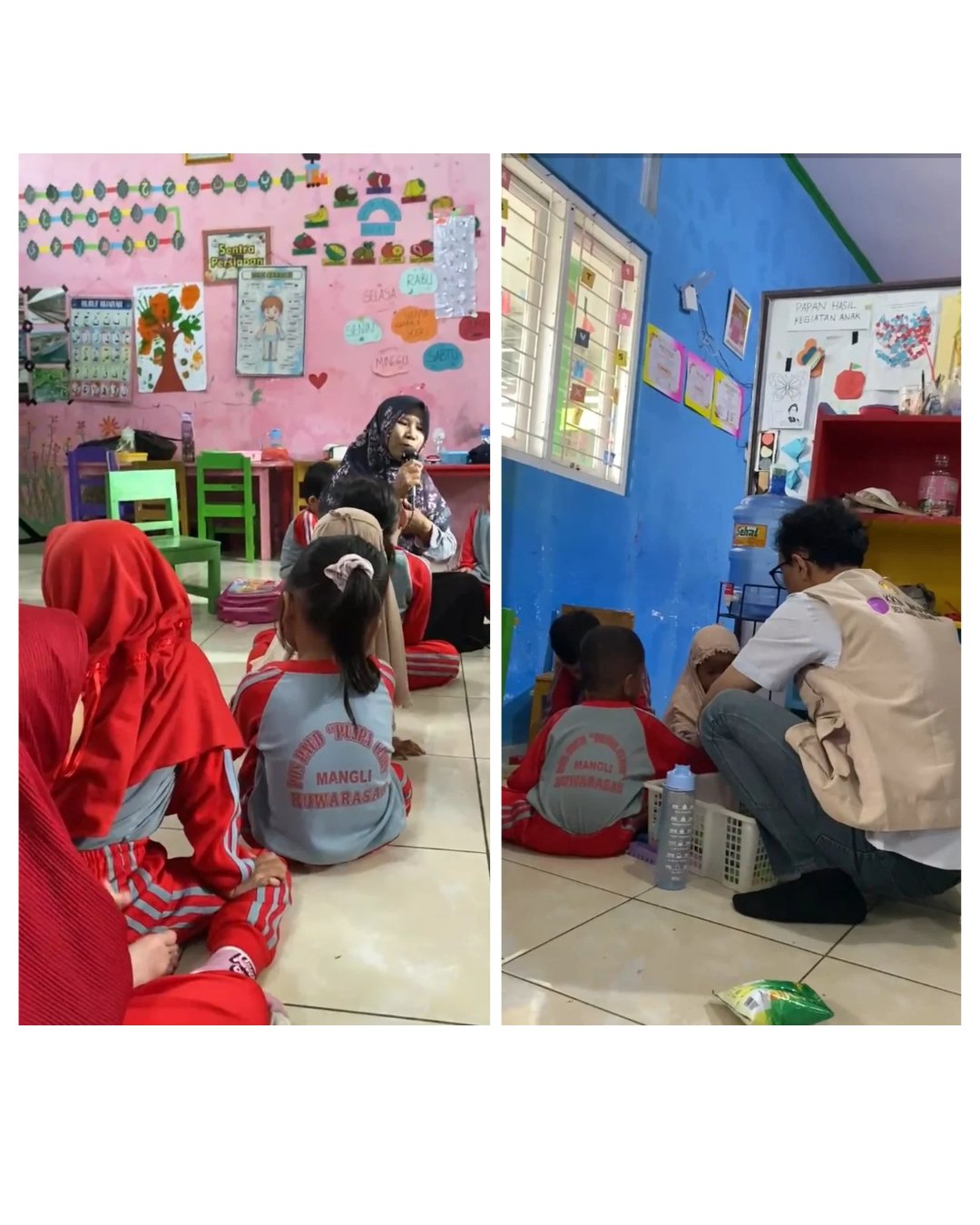 Mendampingi Kegiatan Pembelajaran di PAUD