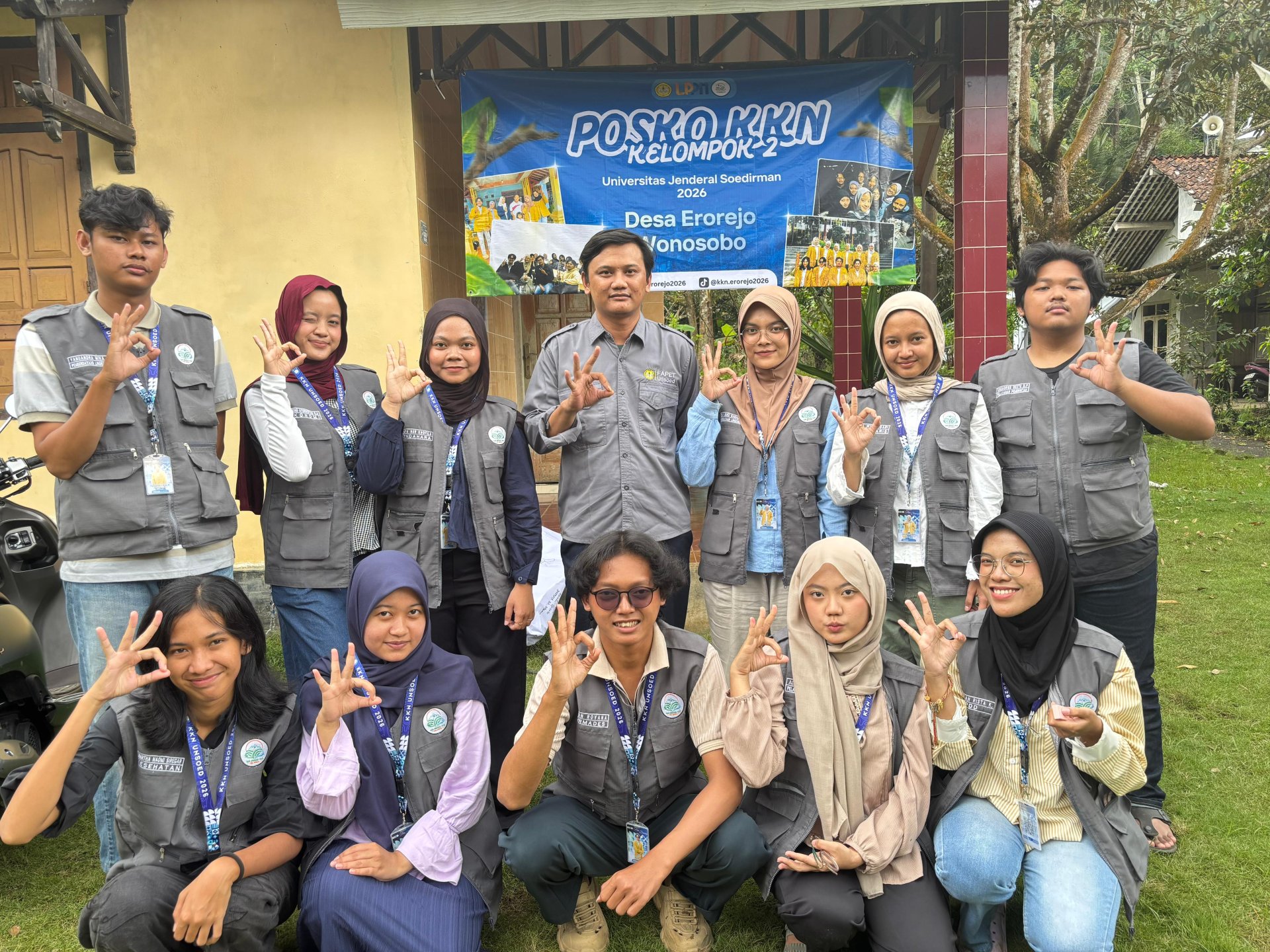 Pelaksanaan Program KKN Hari Kedelapan di Desa Erorejo, Wadaslintang