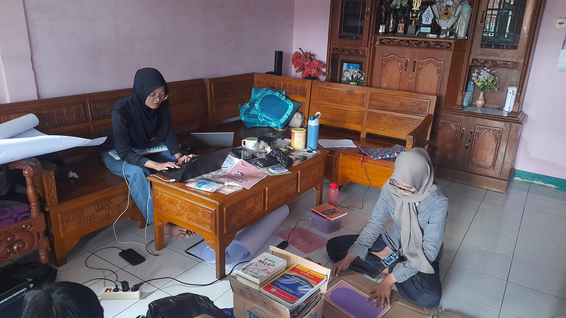 Pembuatan properti program kerja pendidikan