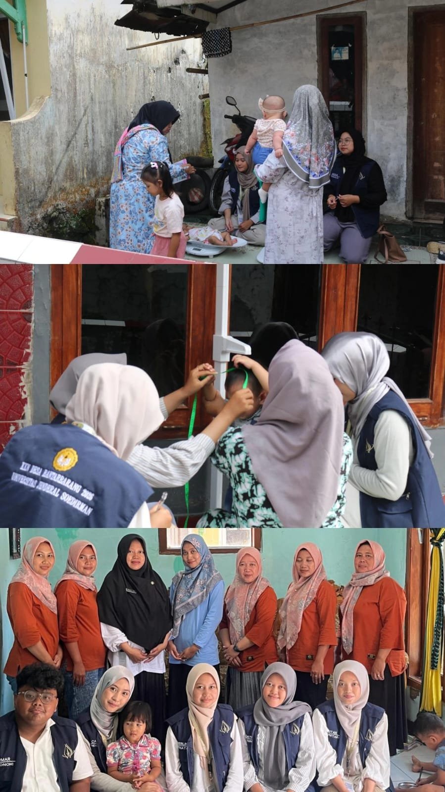 Pendampingan Kegiatan Posyandu Melati 4 Dusun 2