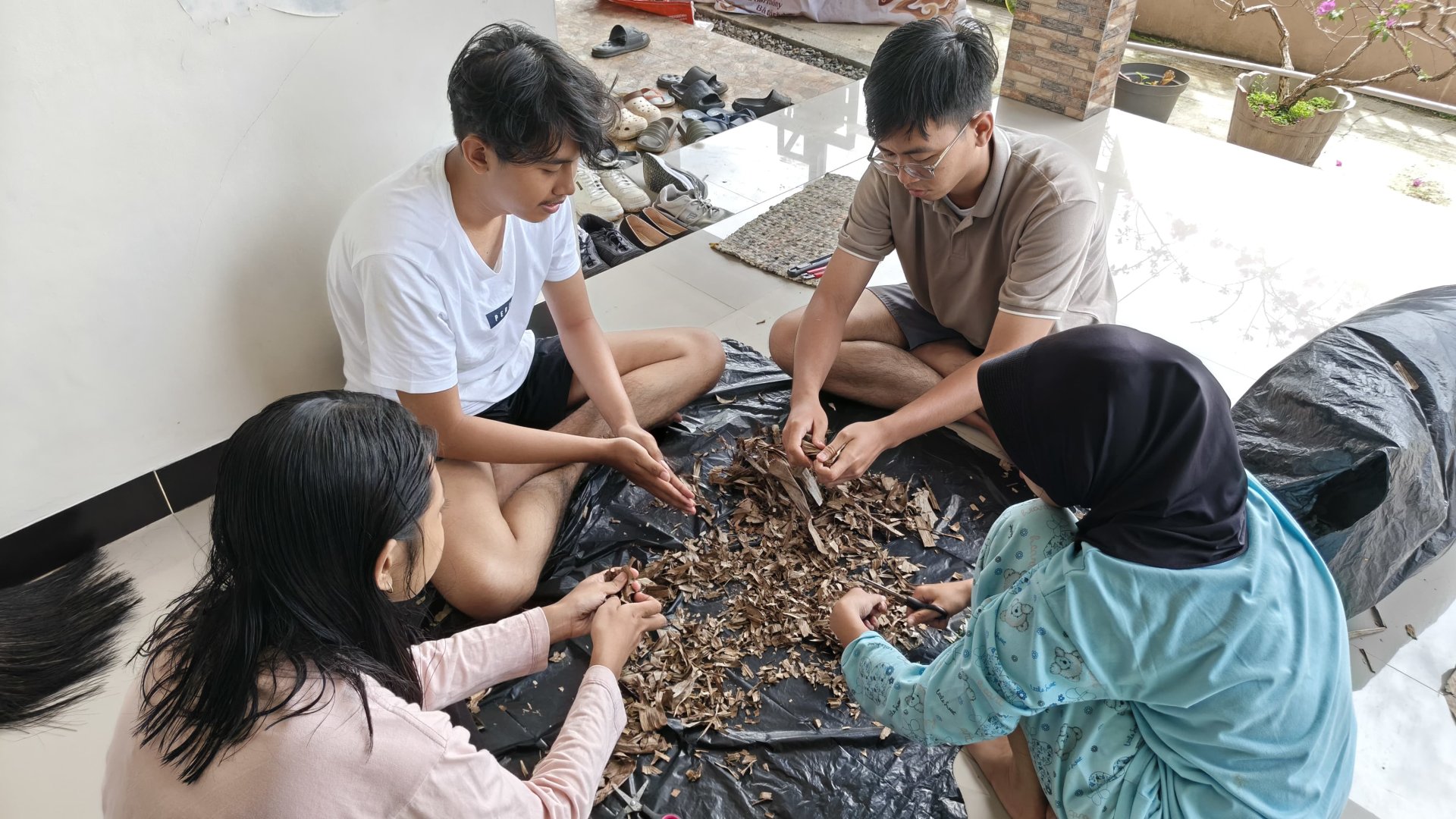 persiapan pembuatan pupuk