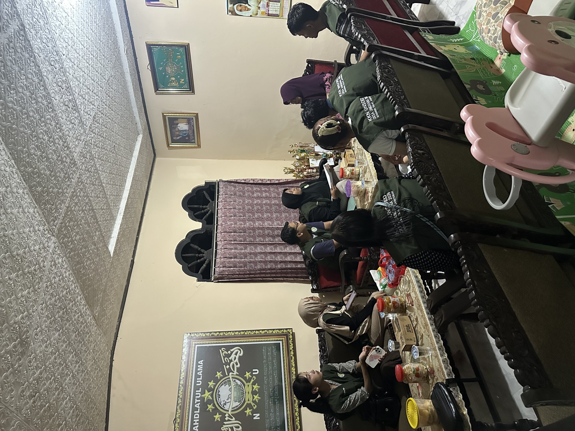 Sowan dengan ketua PKK