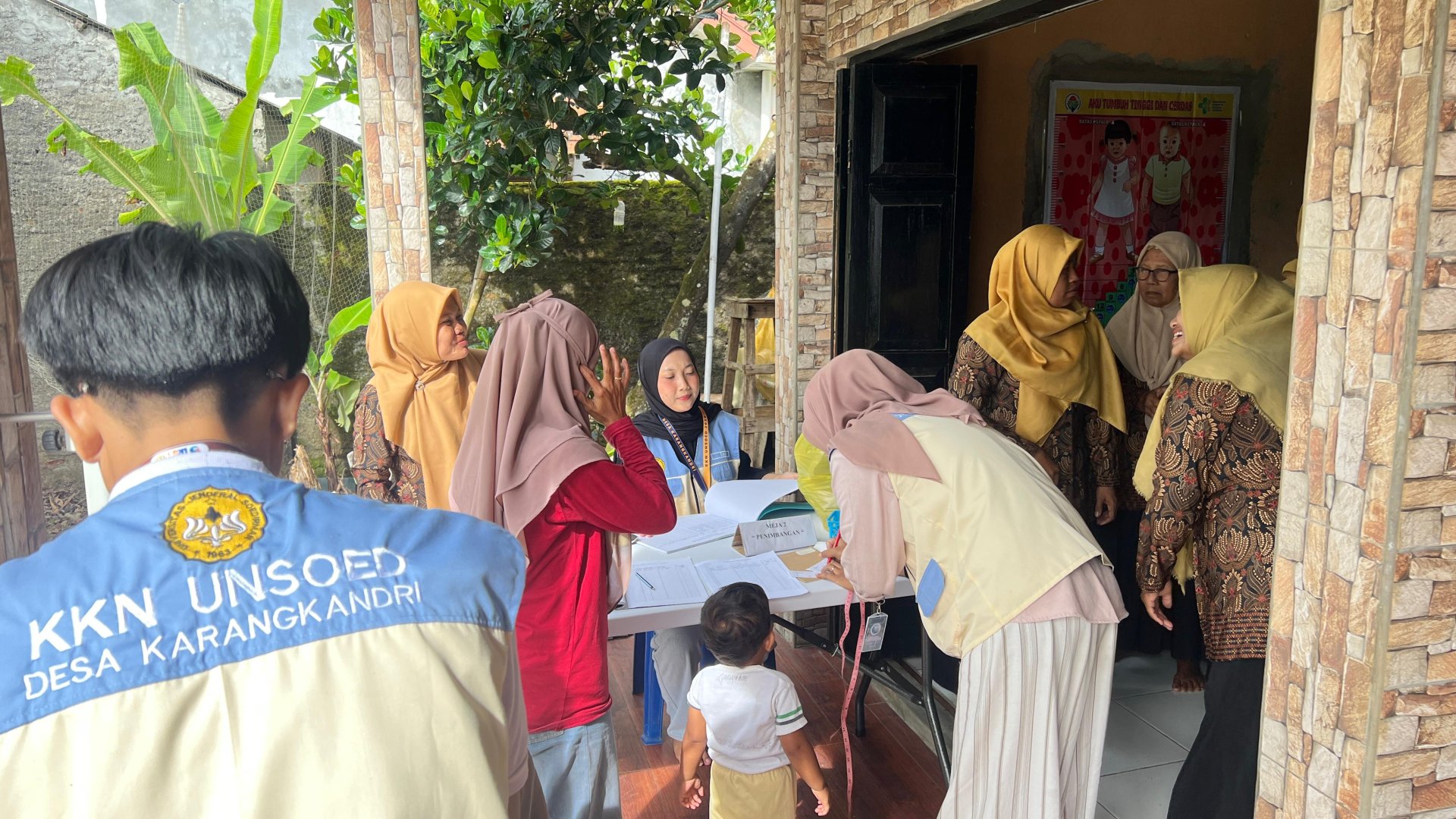 Kegiatan posyandu melati 6